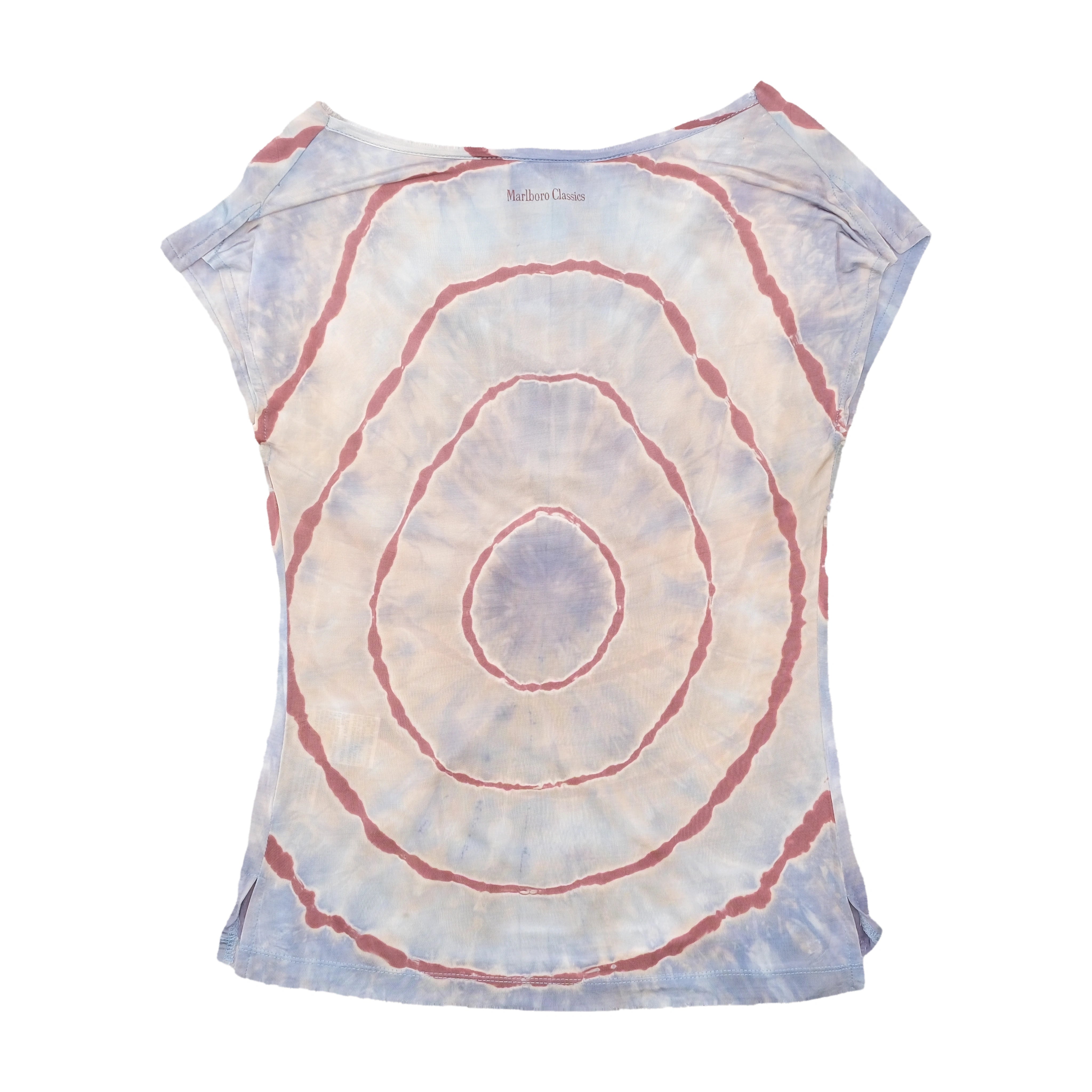 Marlboro Classics Tie-Dye Scoop Neck T-shirt