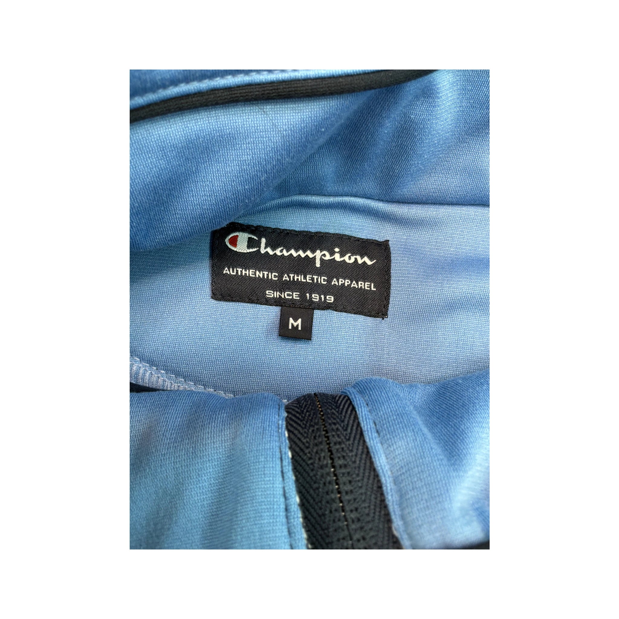 Champion Vintage Navy Full Zip Track Jacket