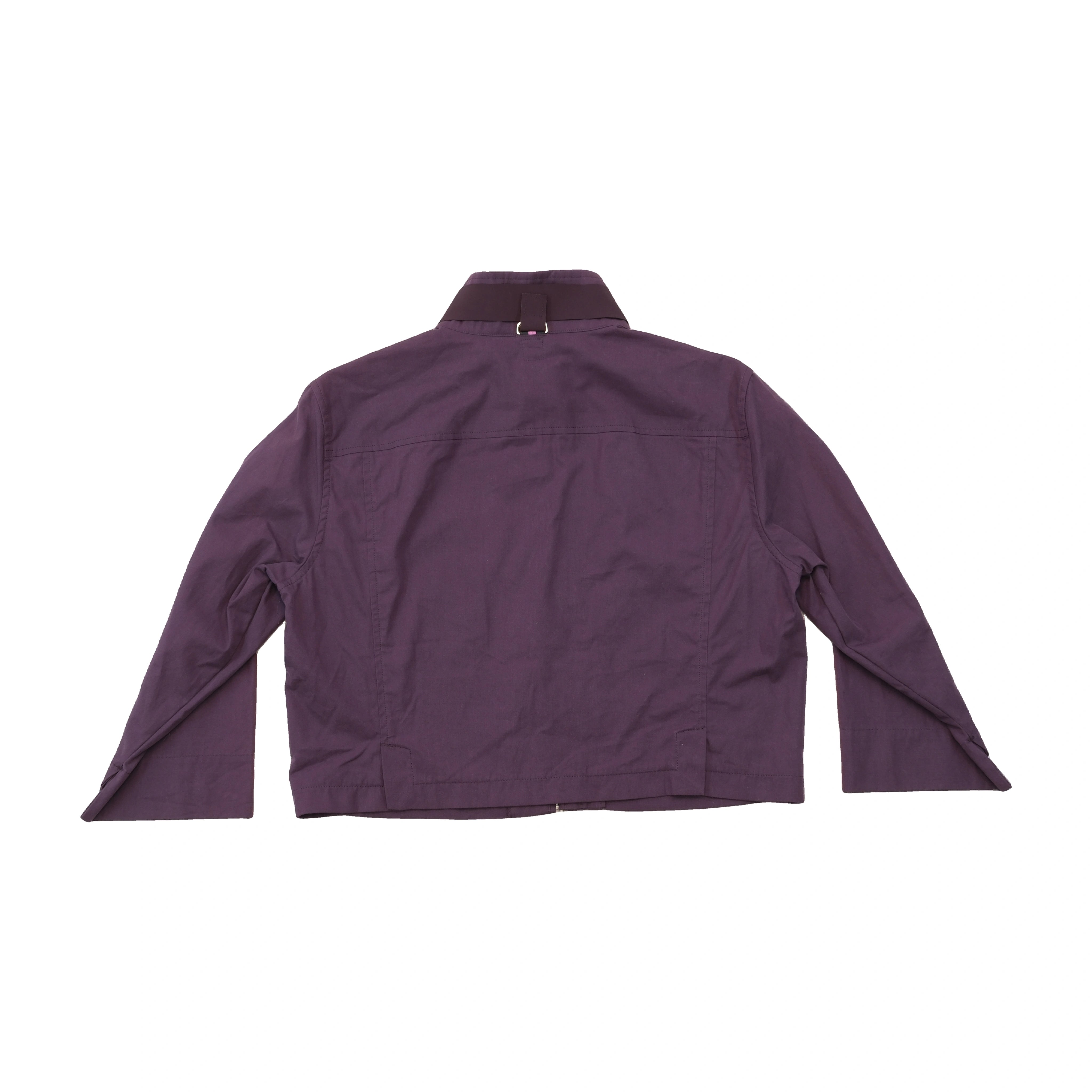 Marithé François Girbaud Cotton Cropped Zip Jacket