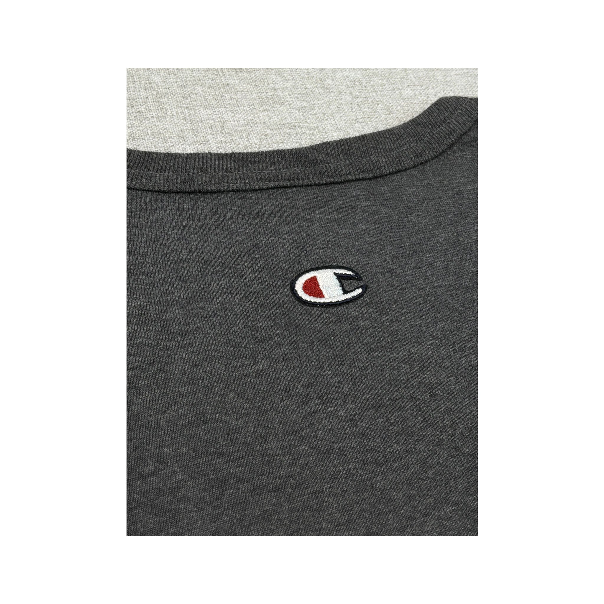 Champion Heather Gray Logo Tank Top