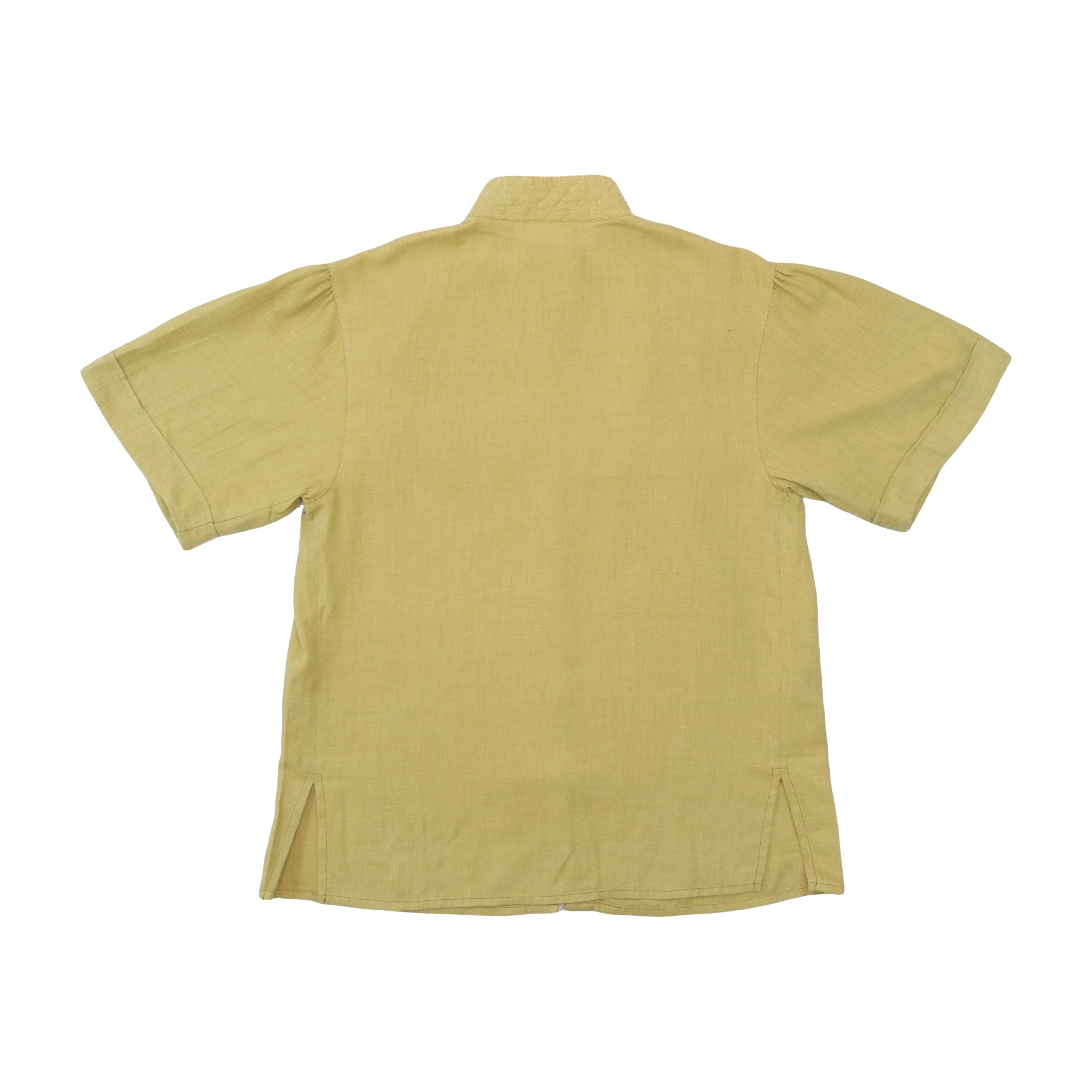 Le Dodo Quilted Yoke Button Up Shirt