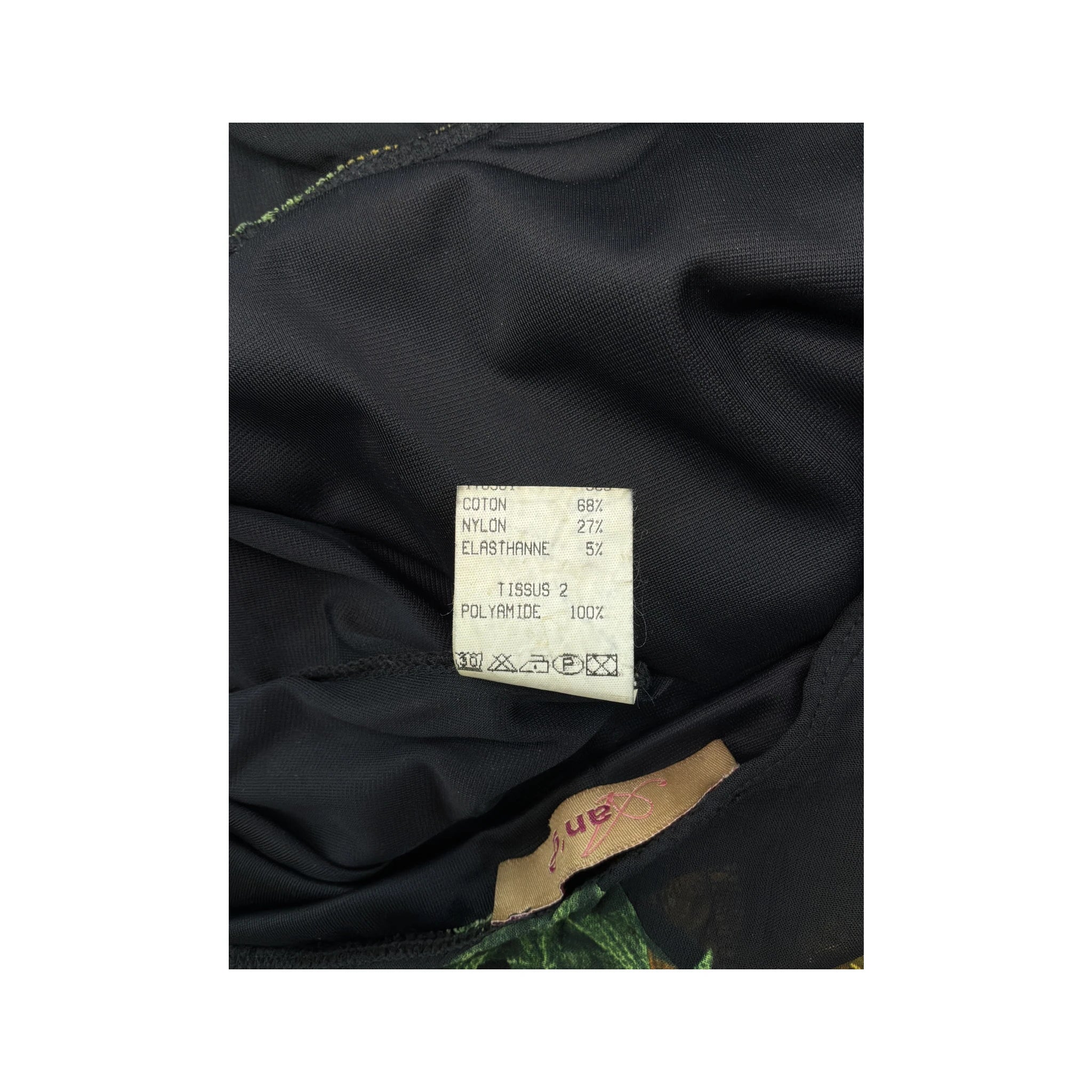 Lange Pineapple Print Handkerchief Hem Dress