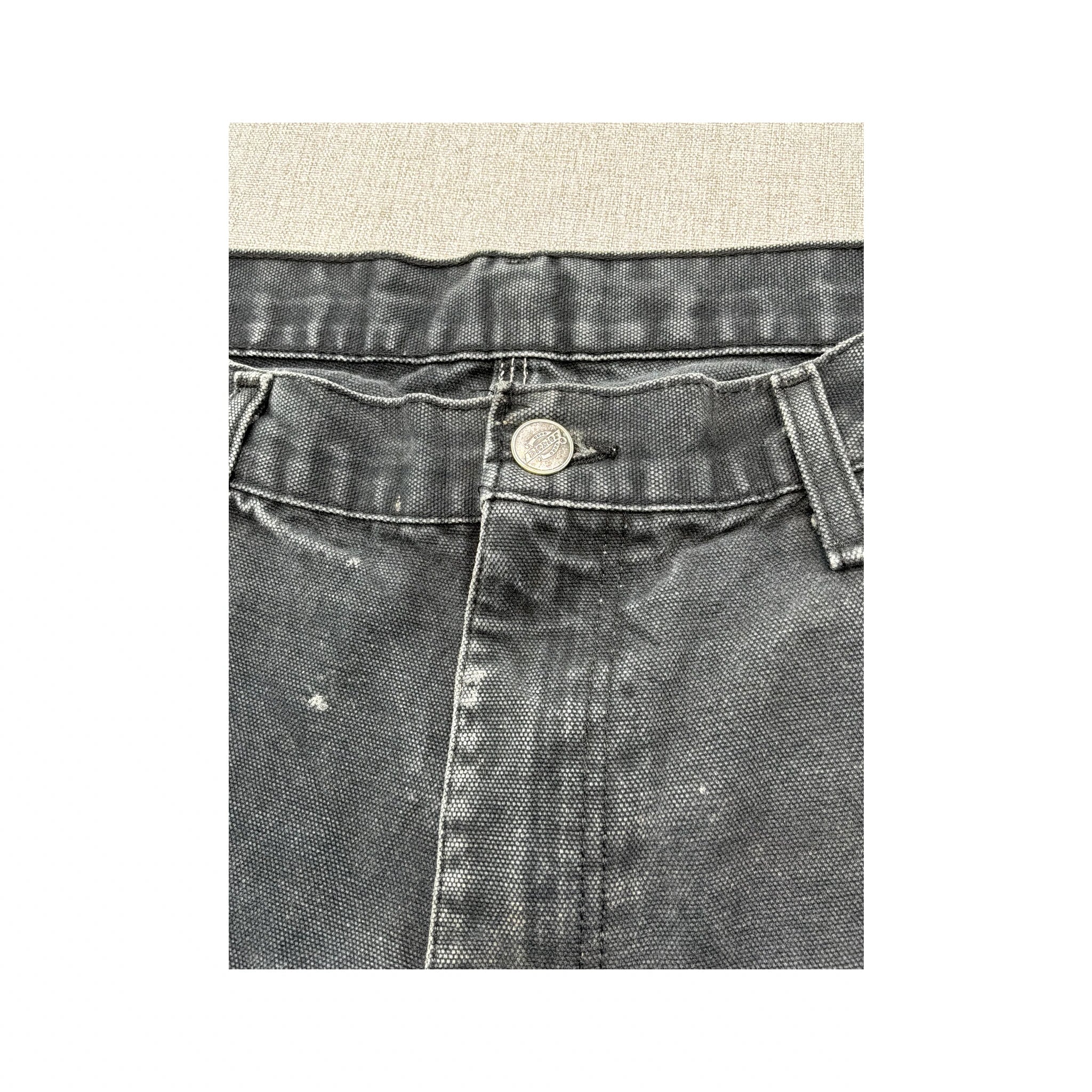 Dickies Vintage Black Distressed Carpenter Jeans