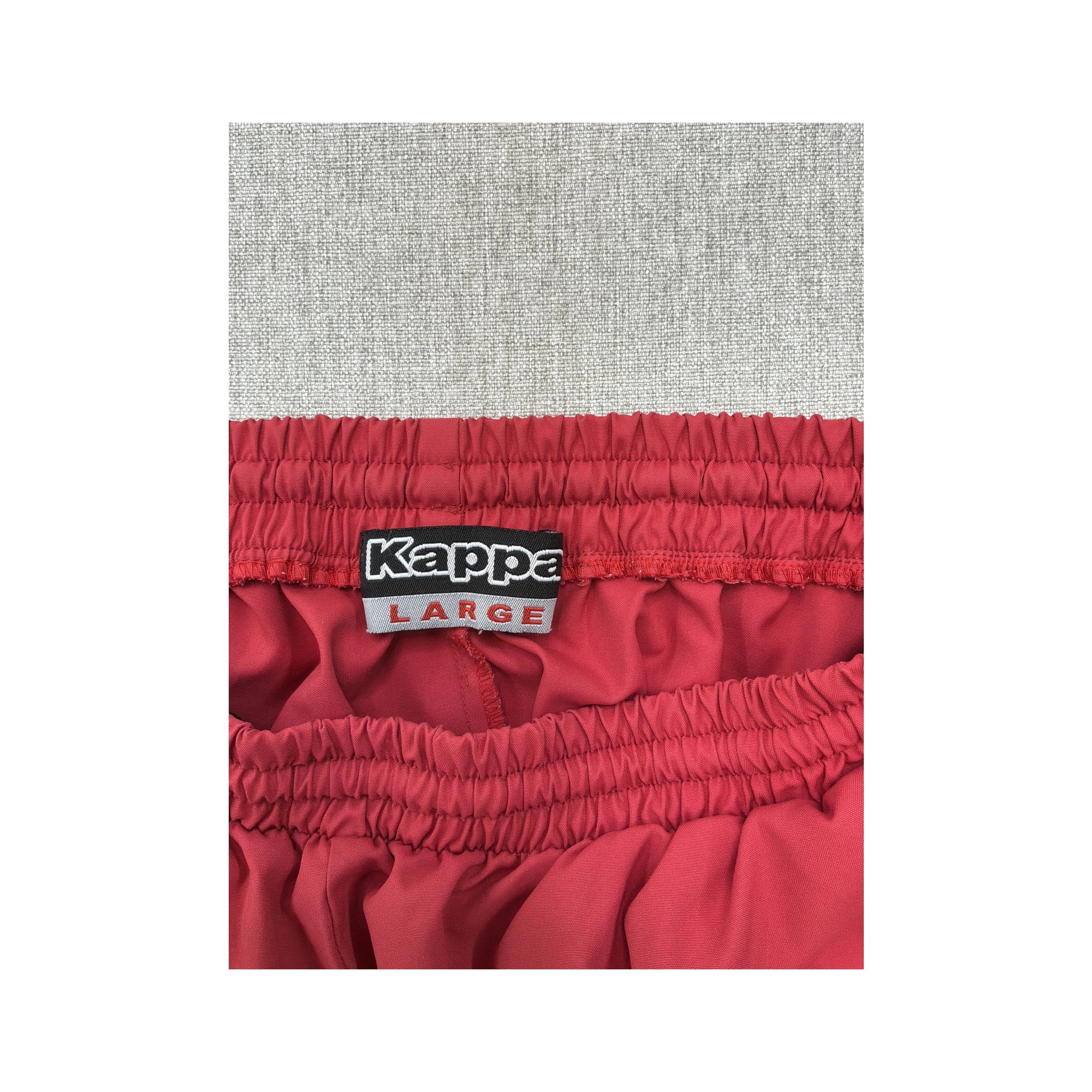 Kappa Embroidered Logo Athletic Shorts