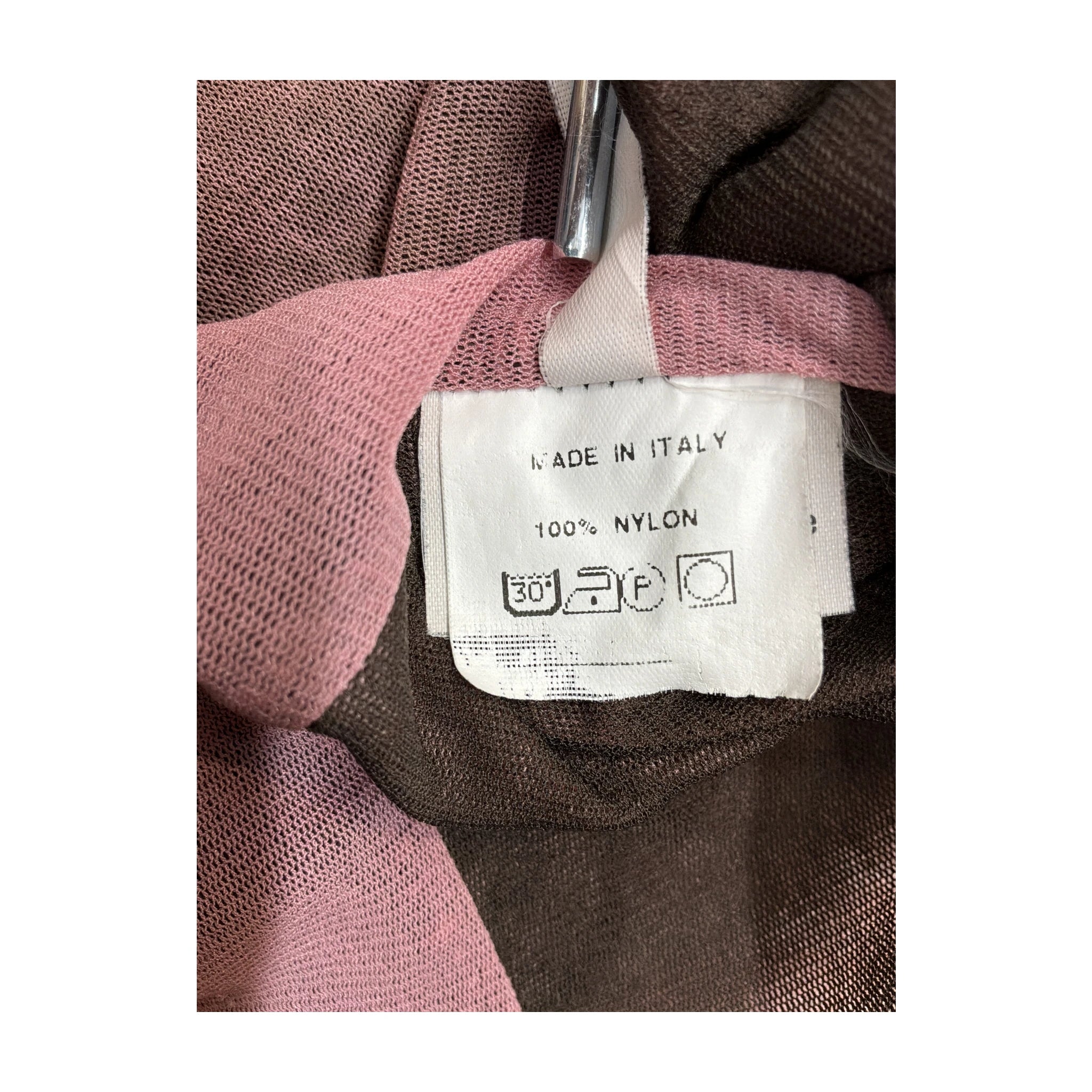 Pink and Brown Dress Top