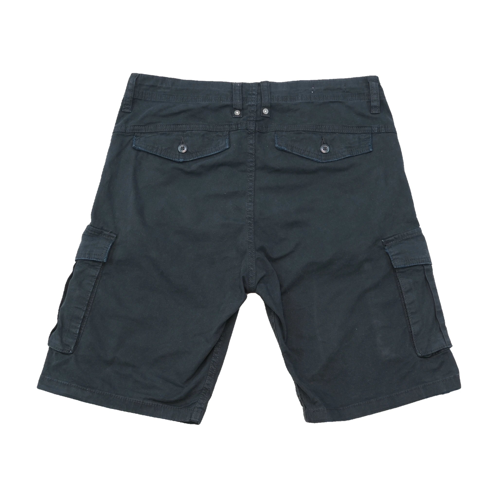 Calções cargo Jack & Jones em algodão preto