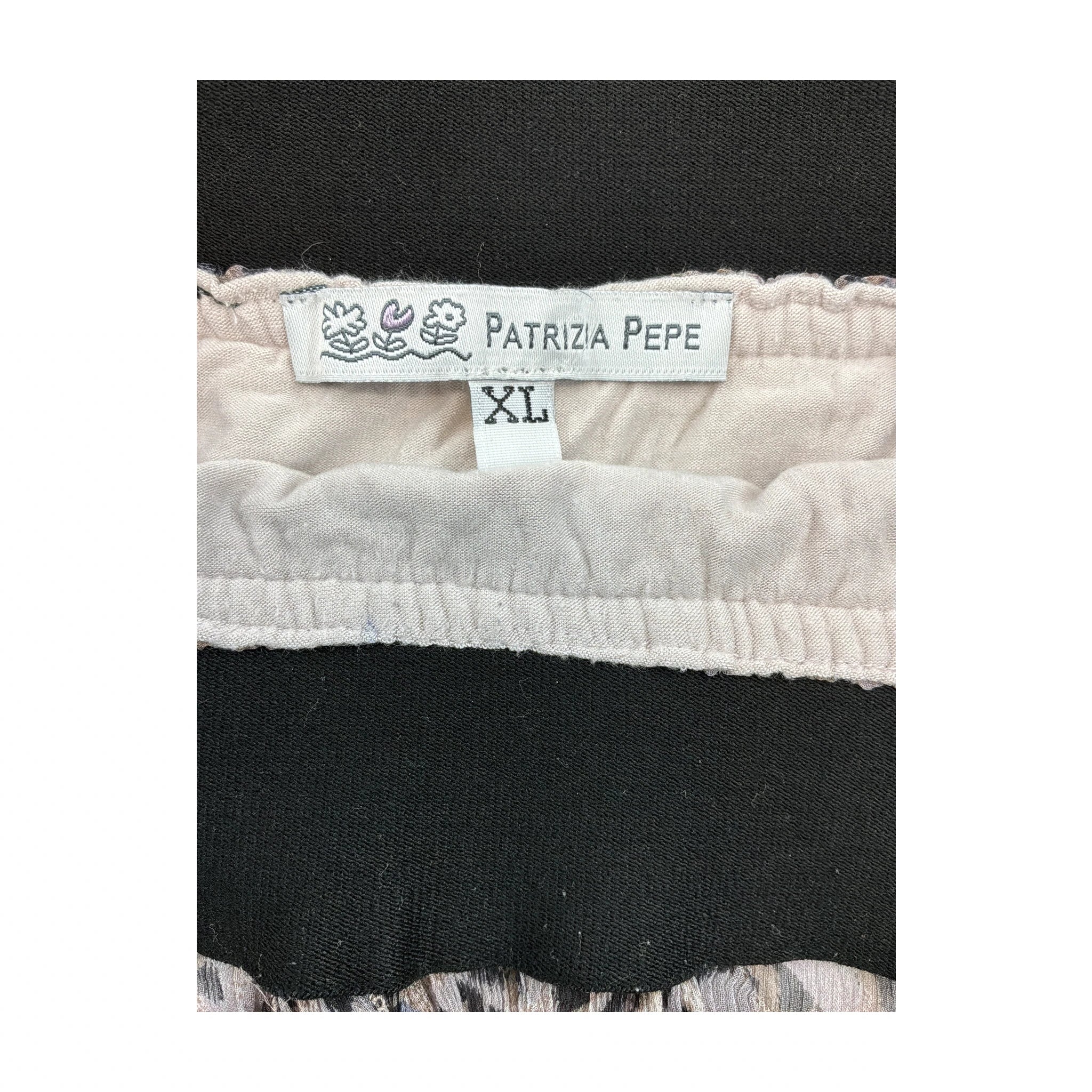 Patrizia Pepe Leopard Print Ruffle Mini Skirt
