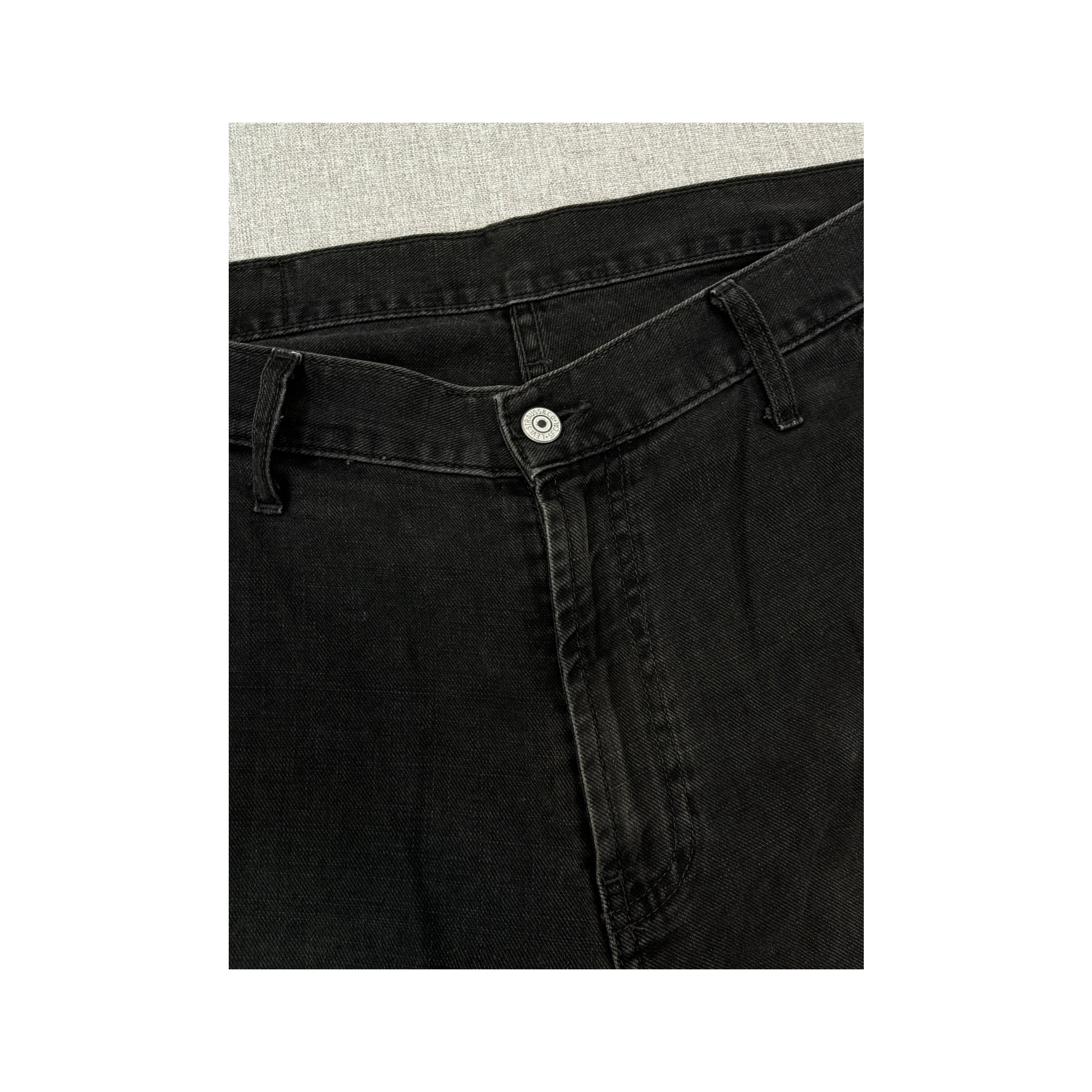 Levi's Studded Side Pocket Black Denim Jeans