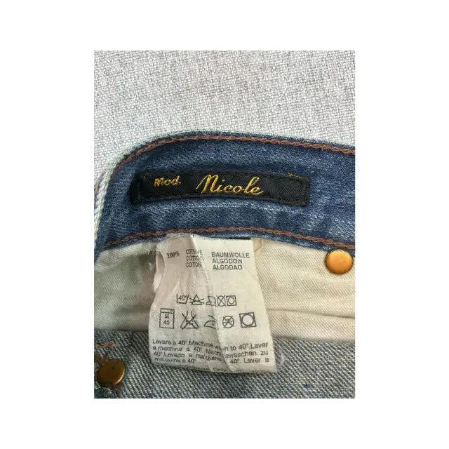 Nicole Vintage Light Wash Bootcut Cotton Jeans (repriced)