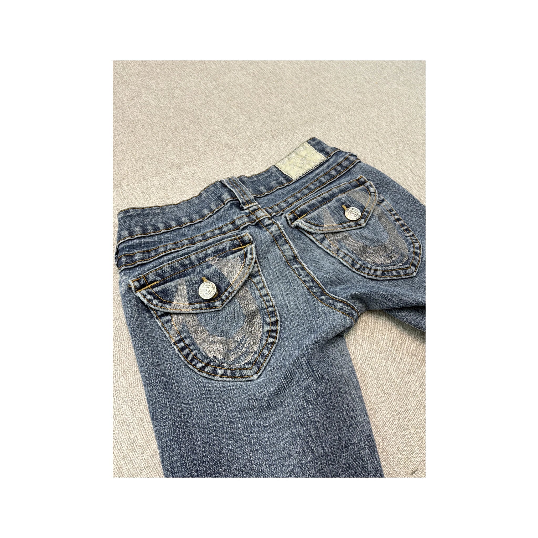 True Religion Straight Leg Jeans