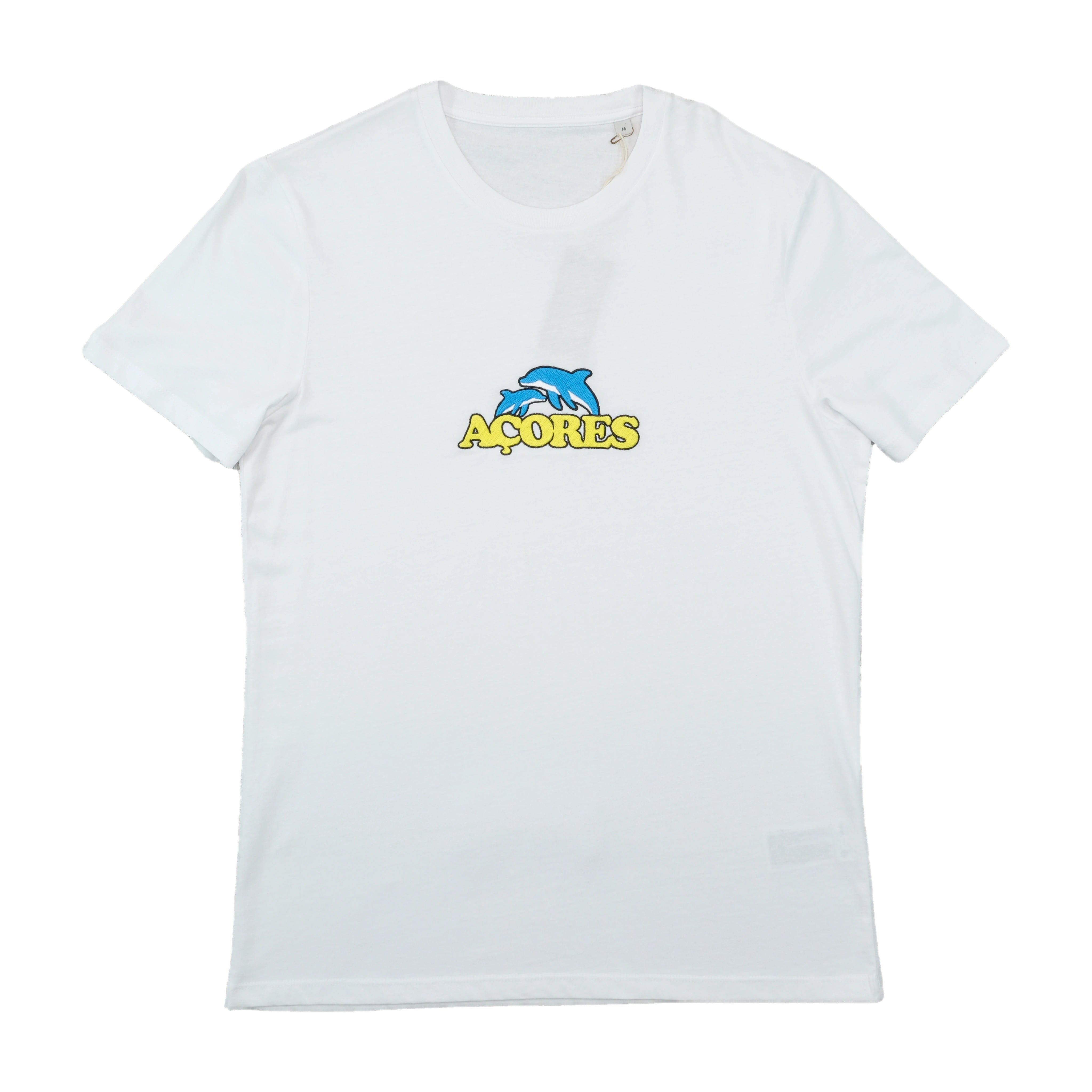 T-shirt Native Spirit Açores em algodão Orgânico com Golfinho Bordado