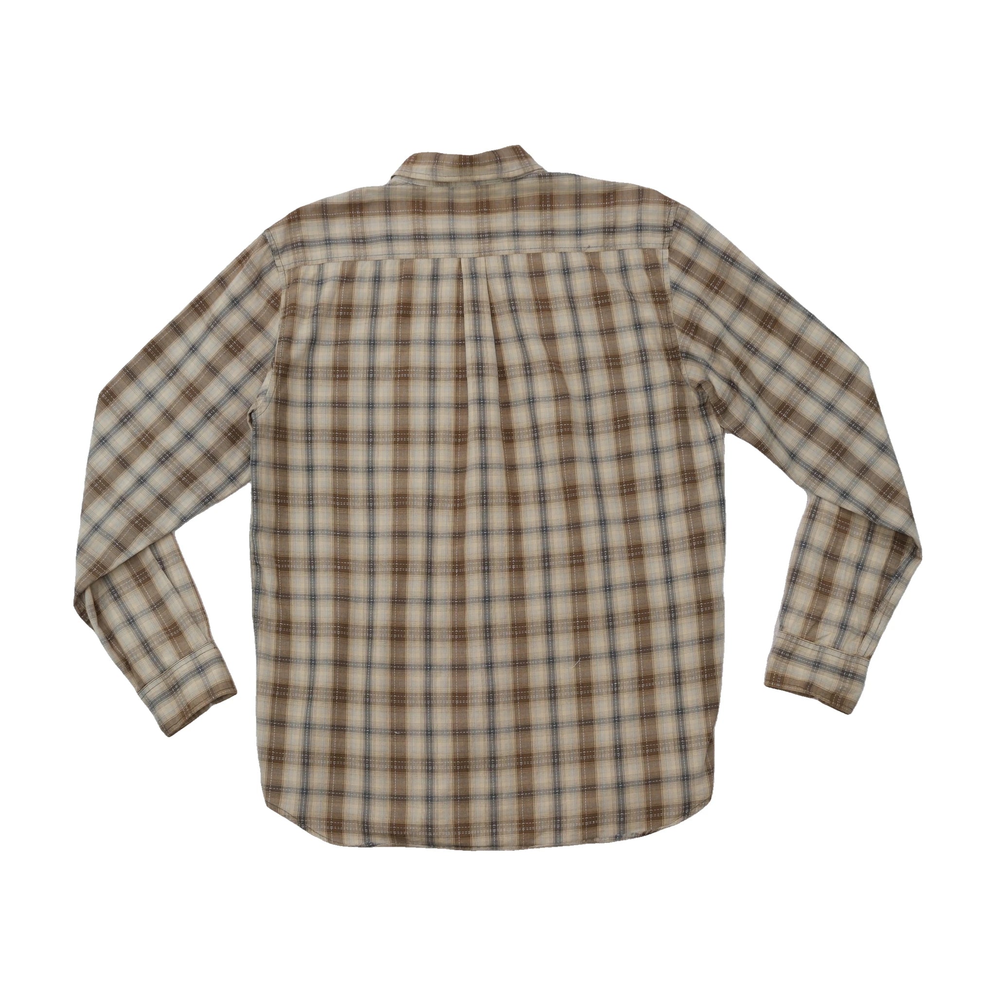 Wrangler Plaid Cotton Button-Up Shirt