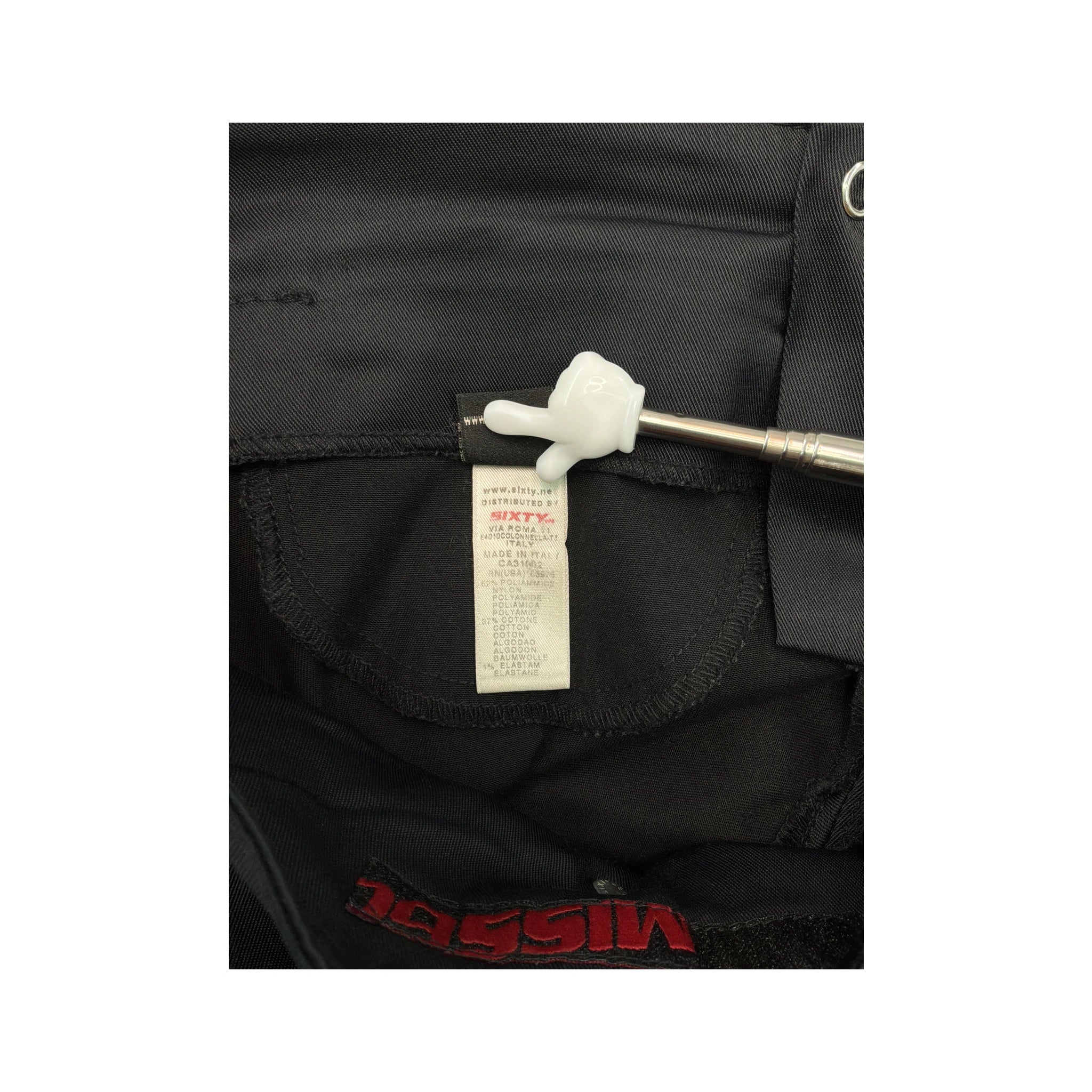 Miss Sixty Low Rise Zip Front Slim Pants