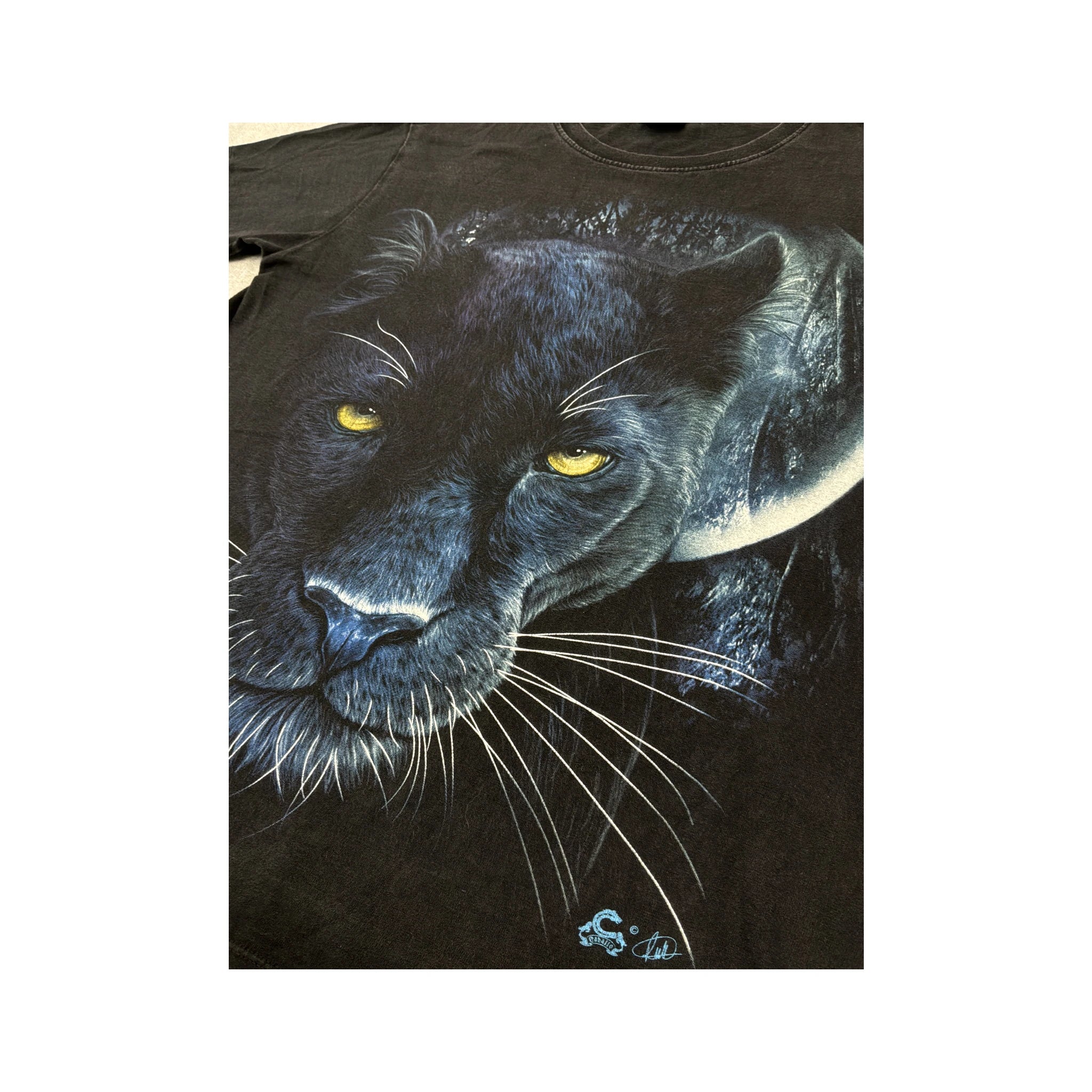 Vintage Black Panther Graphic T-shirt