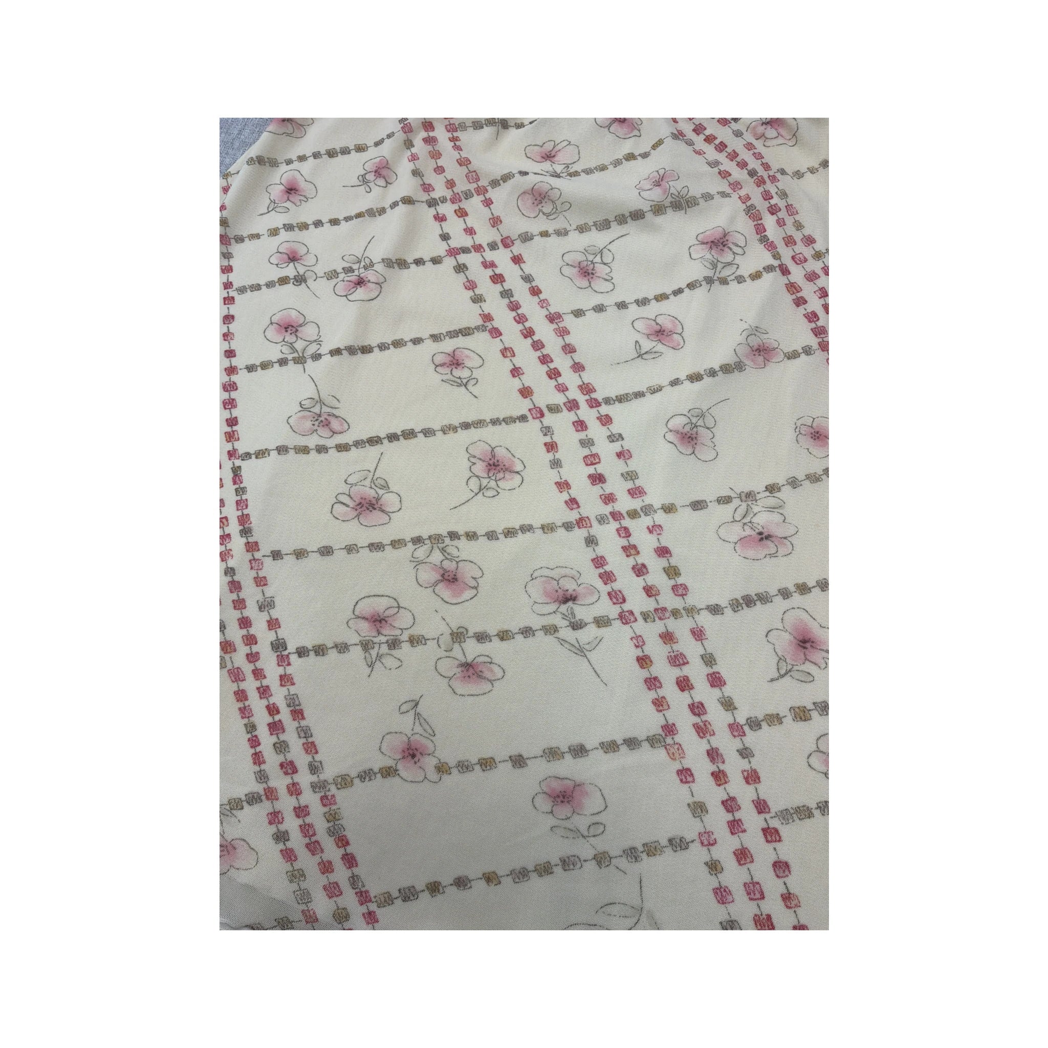 Kookai Floral Handkerchief Hem Skirt