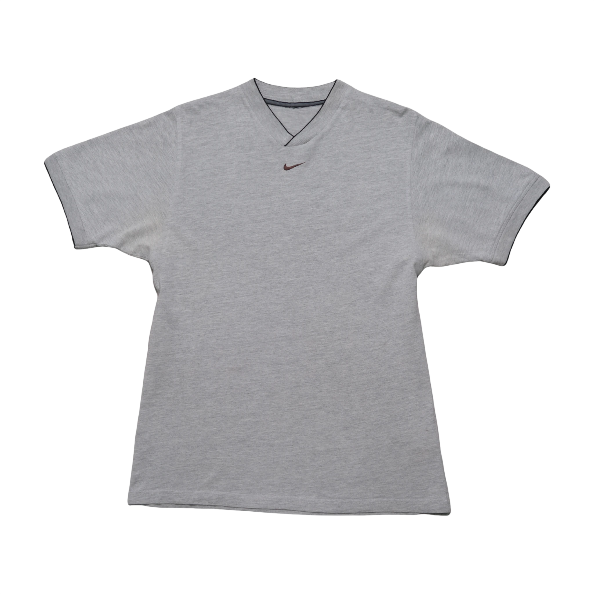 Nike Embroidered Swoosh V-Neck Shirt