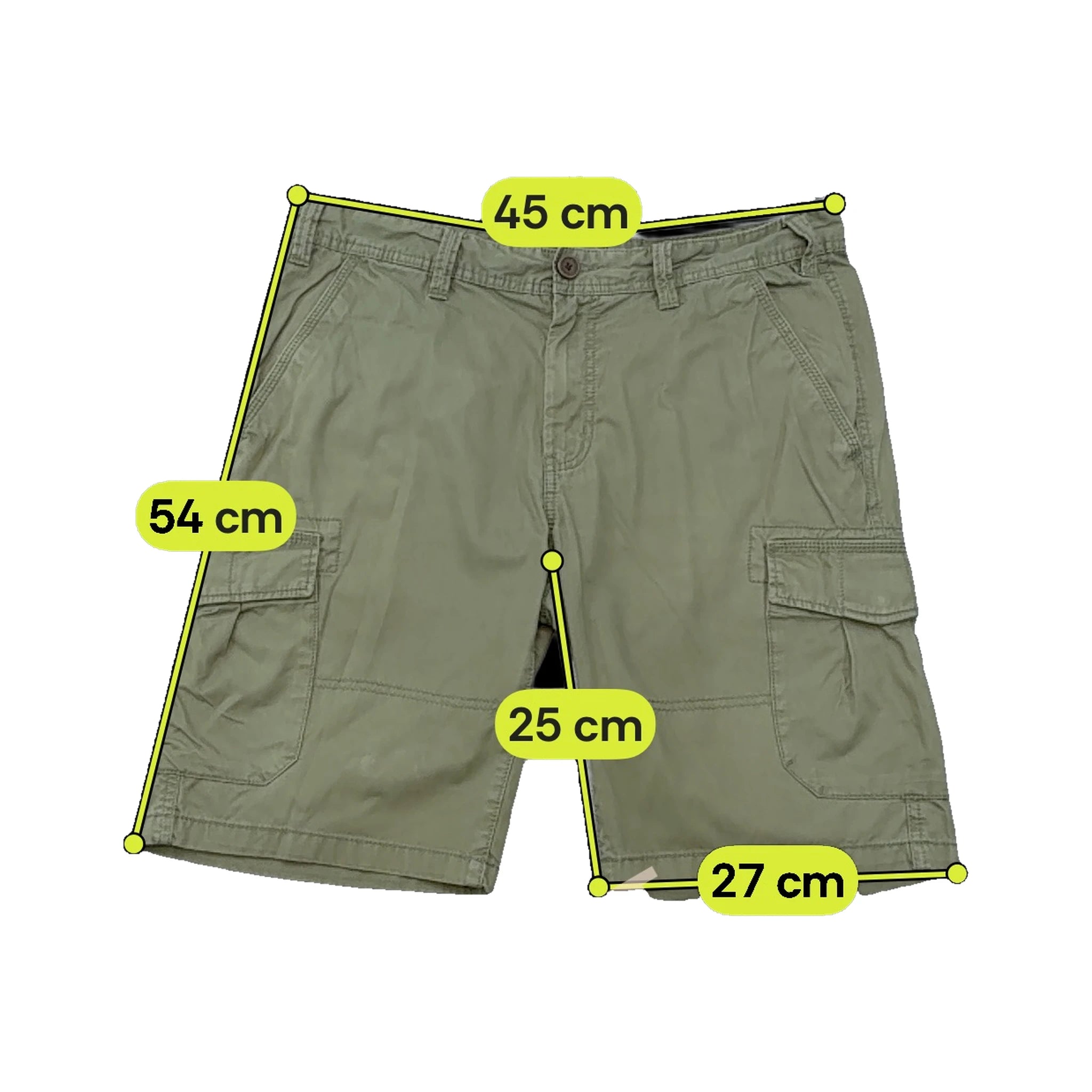 Charles Vögele Cotton Utility Cargo Shorts