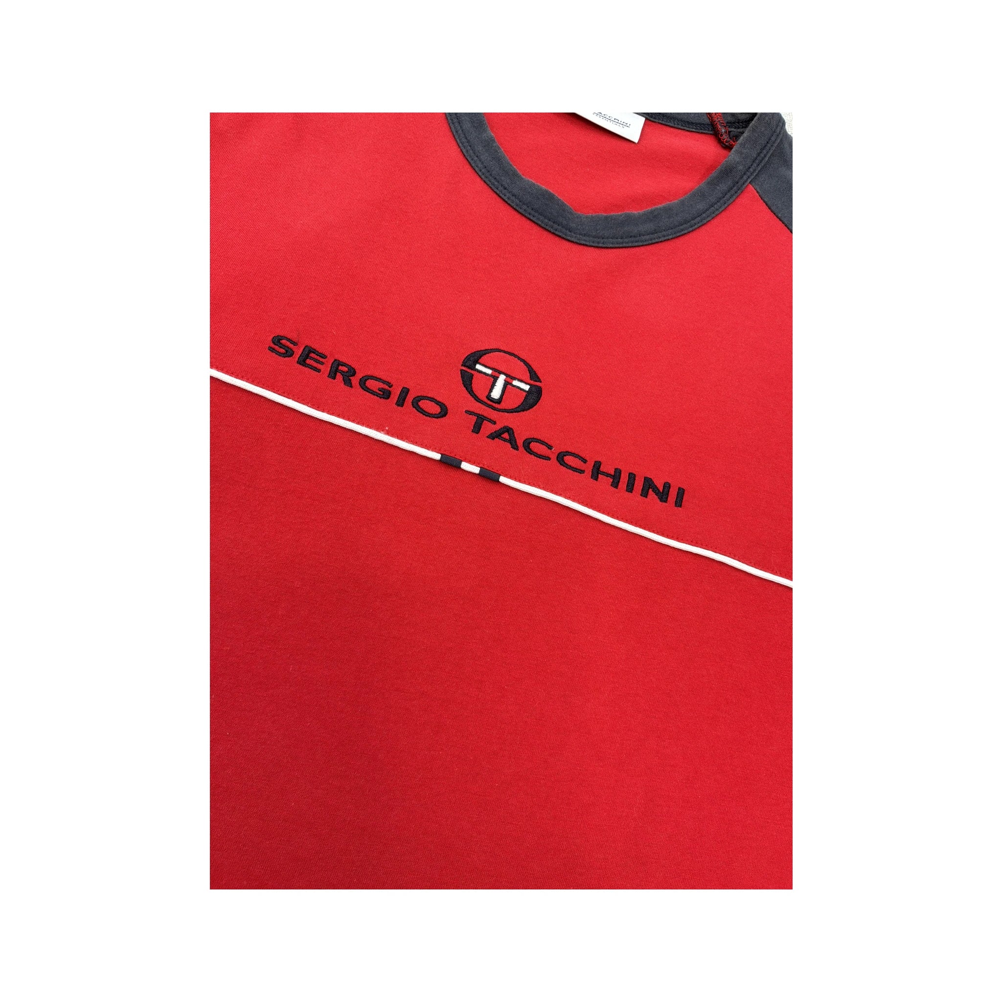 Sergio Tacchini Logo Embroidered Raglan Shirt