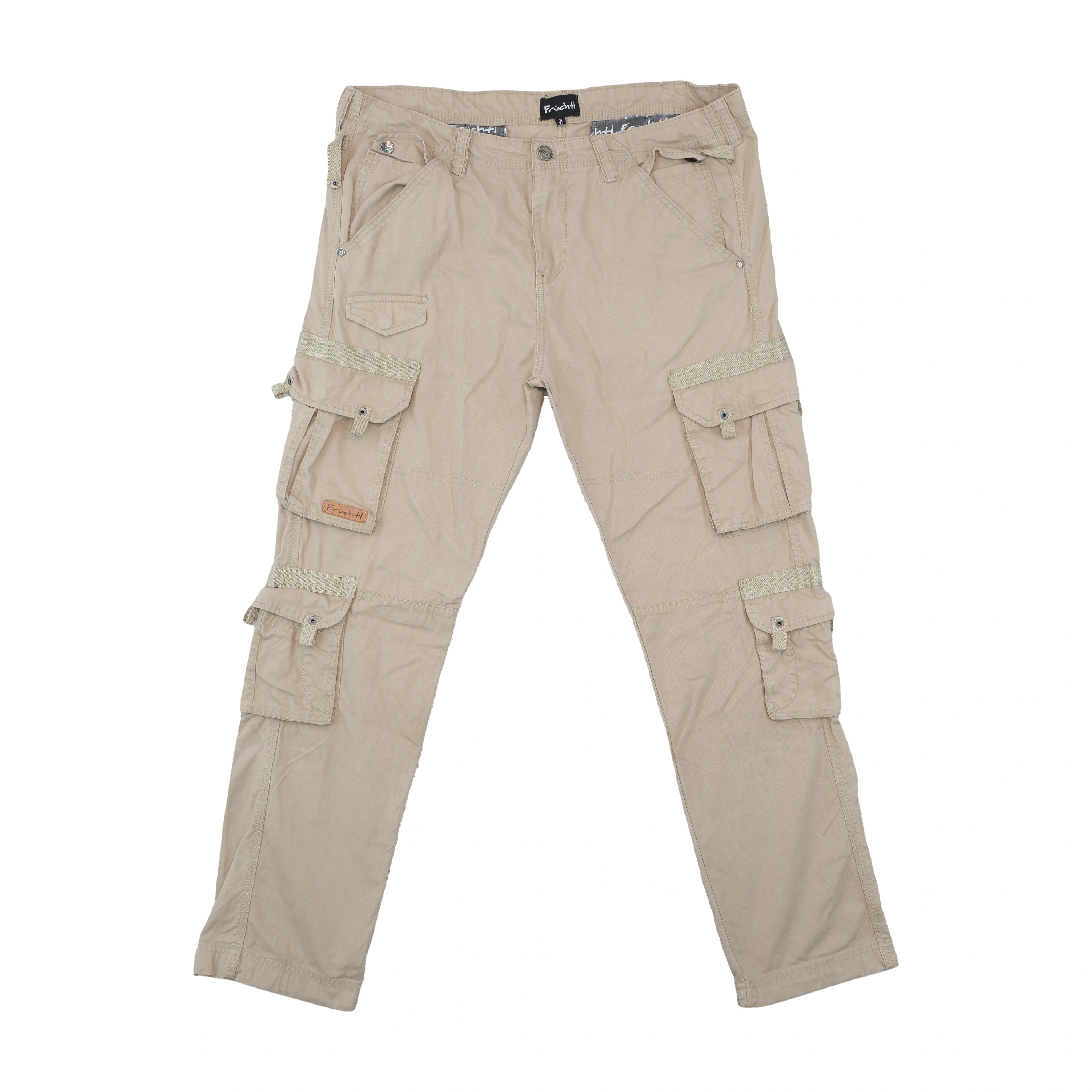 Fruchtl Multi Pocket Cotton Cargo Pants