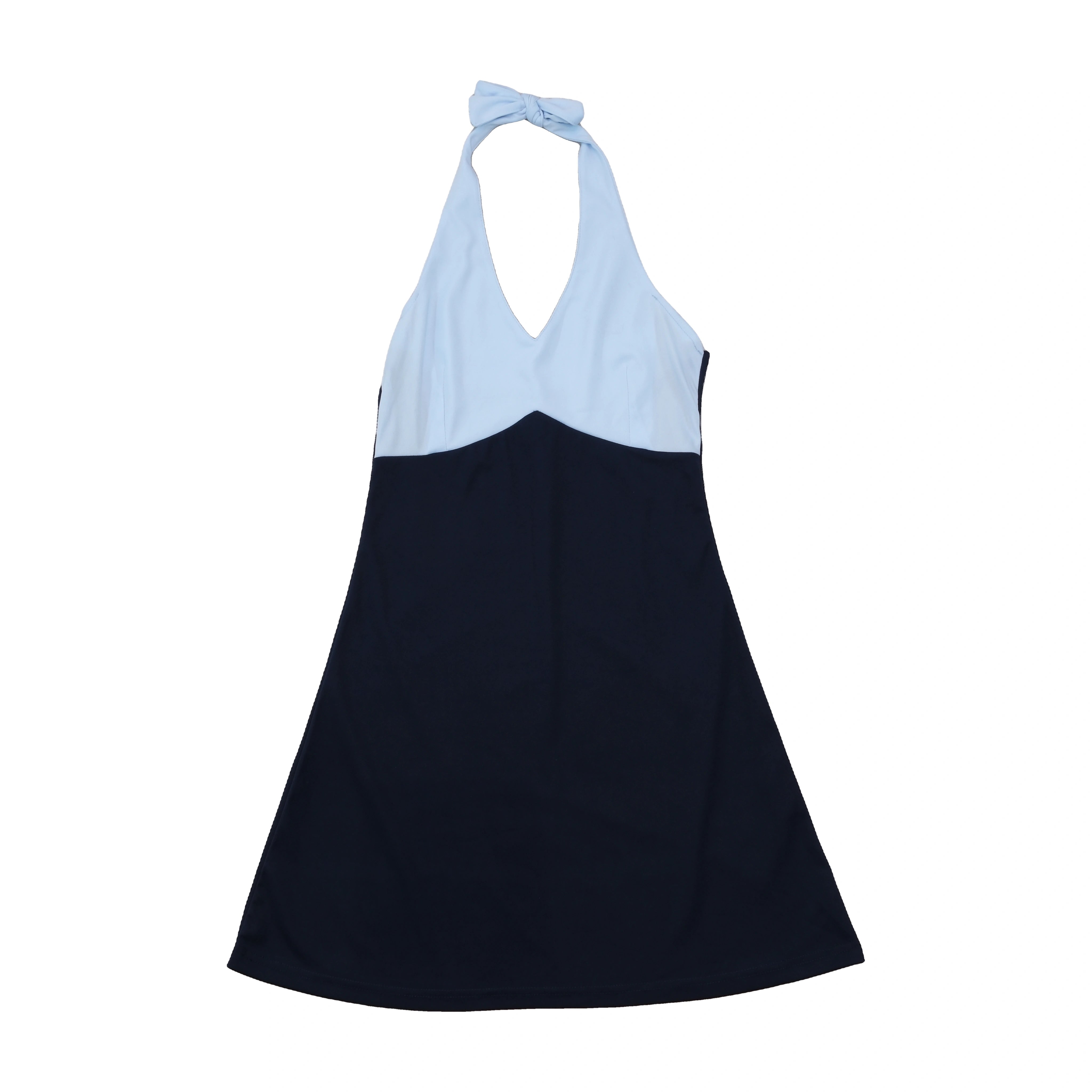 Pimkie Color Block Halter Mini Dress