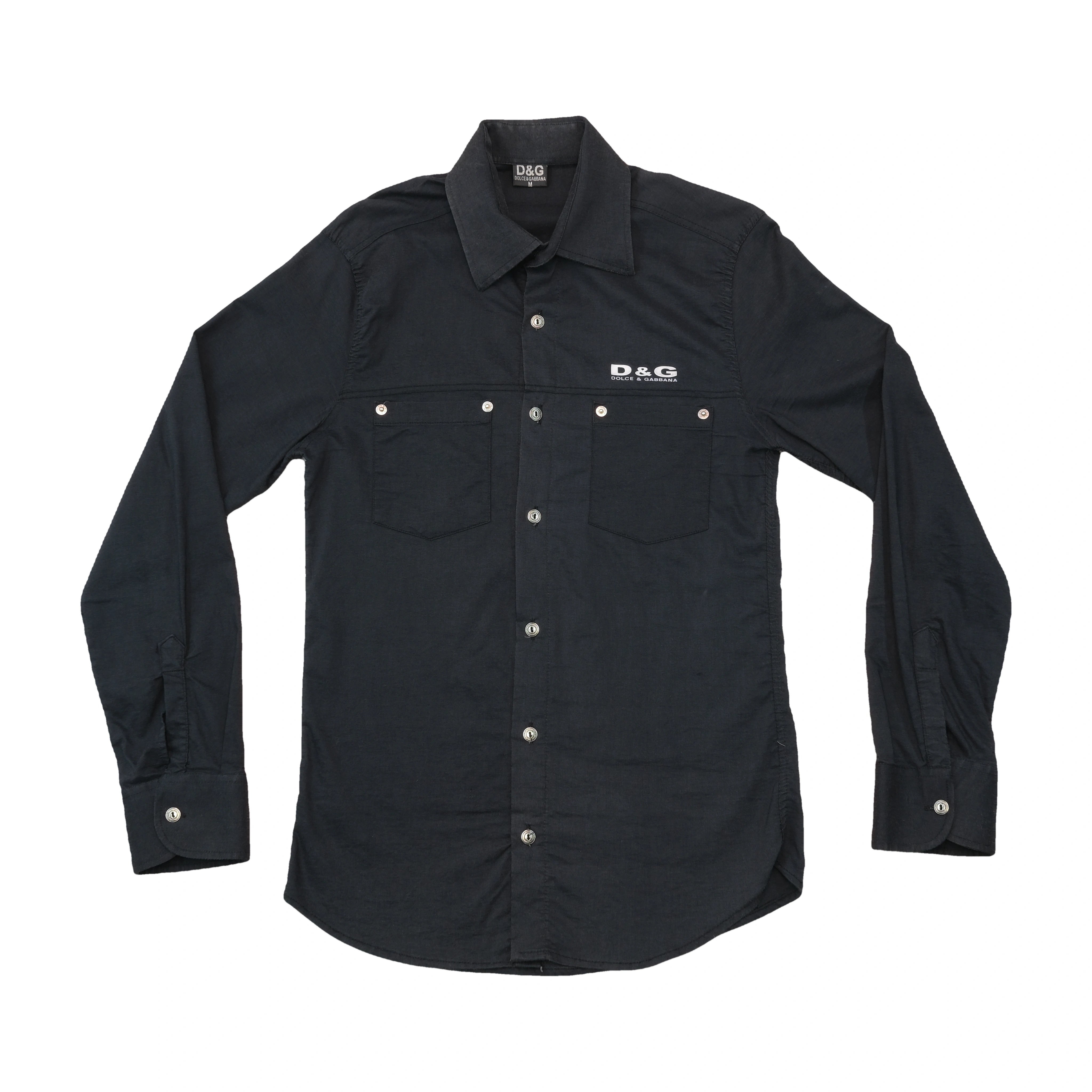 D&G Dolce & Gabbana Logo Button Up Shirt (Counterfeit???)