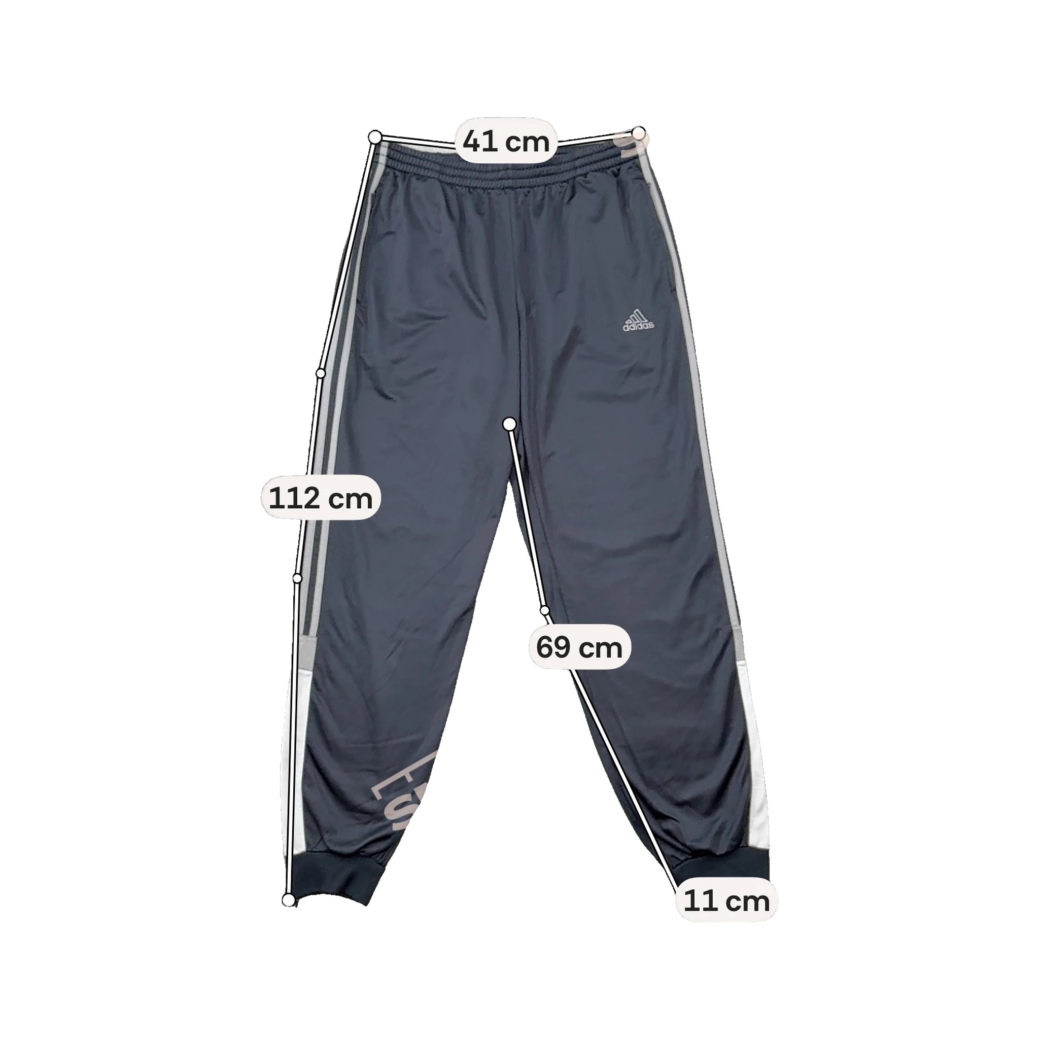Calças de fato de treino adidas com Três riscas