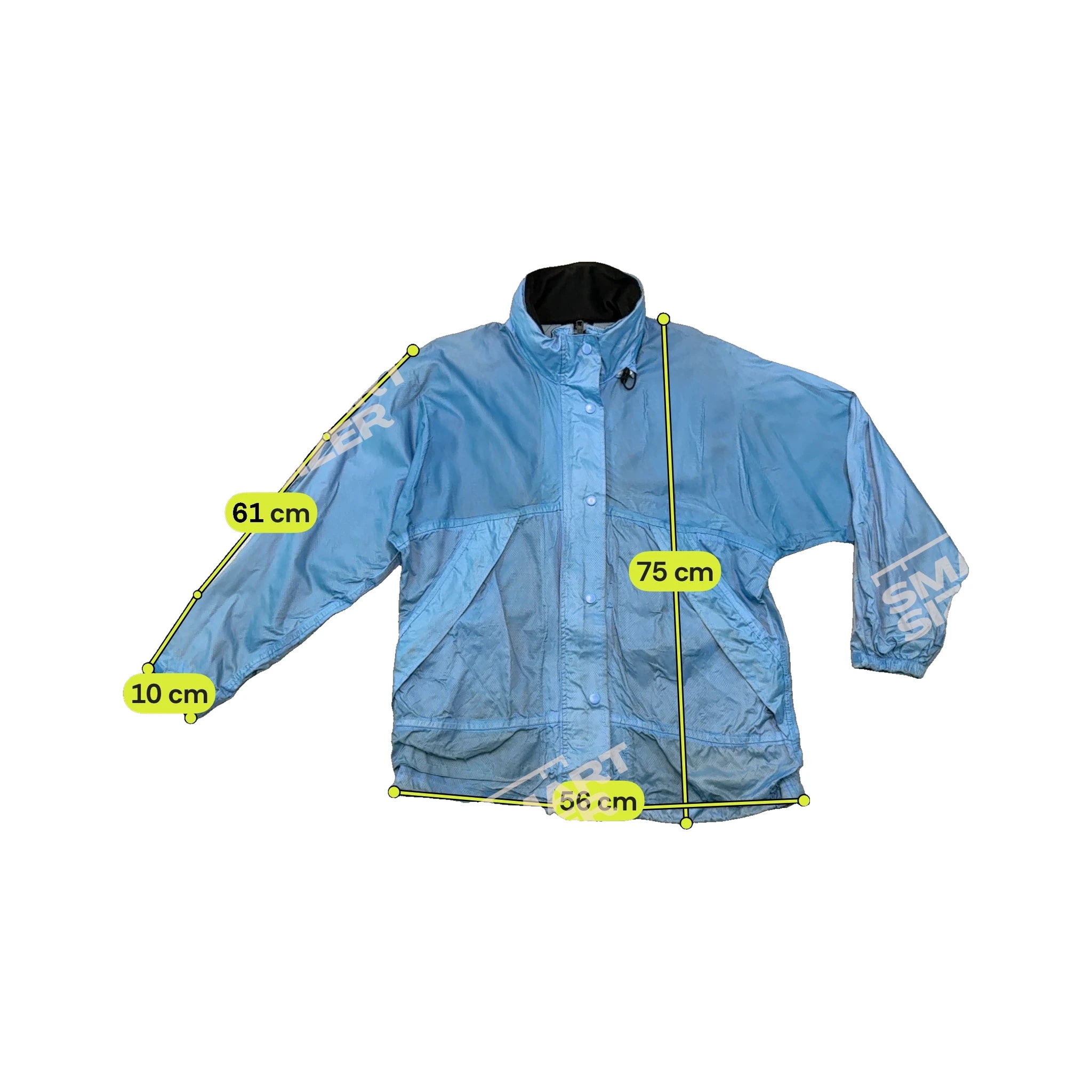 Outdoor Time Vintage Light Blue Ripstop Outdoor Jacket