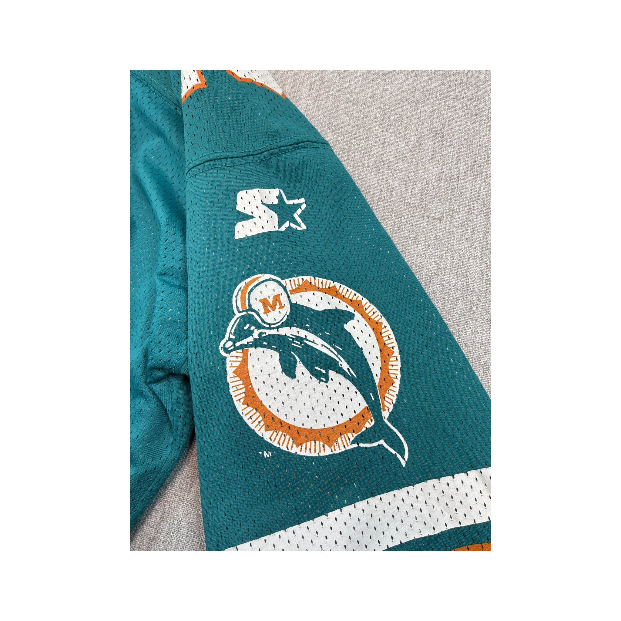 Camisola de Futebol Americano Reversível em Rede Starter vintage Miami Dolphins Dan Marino #13