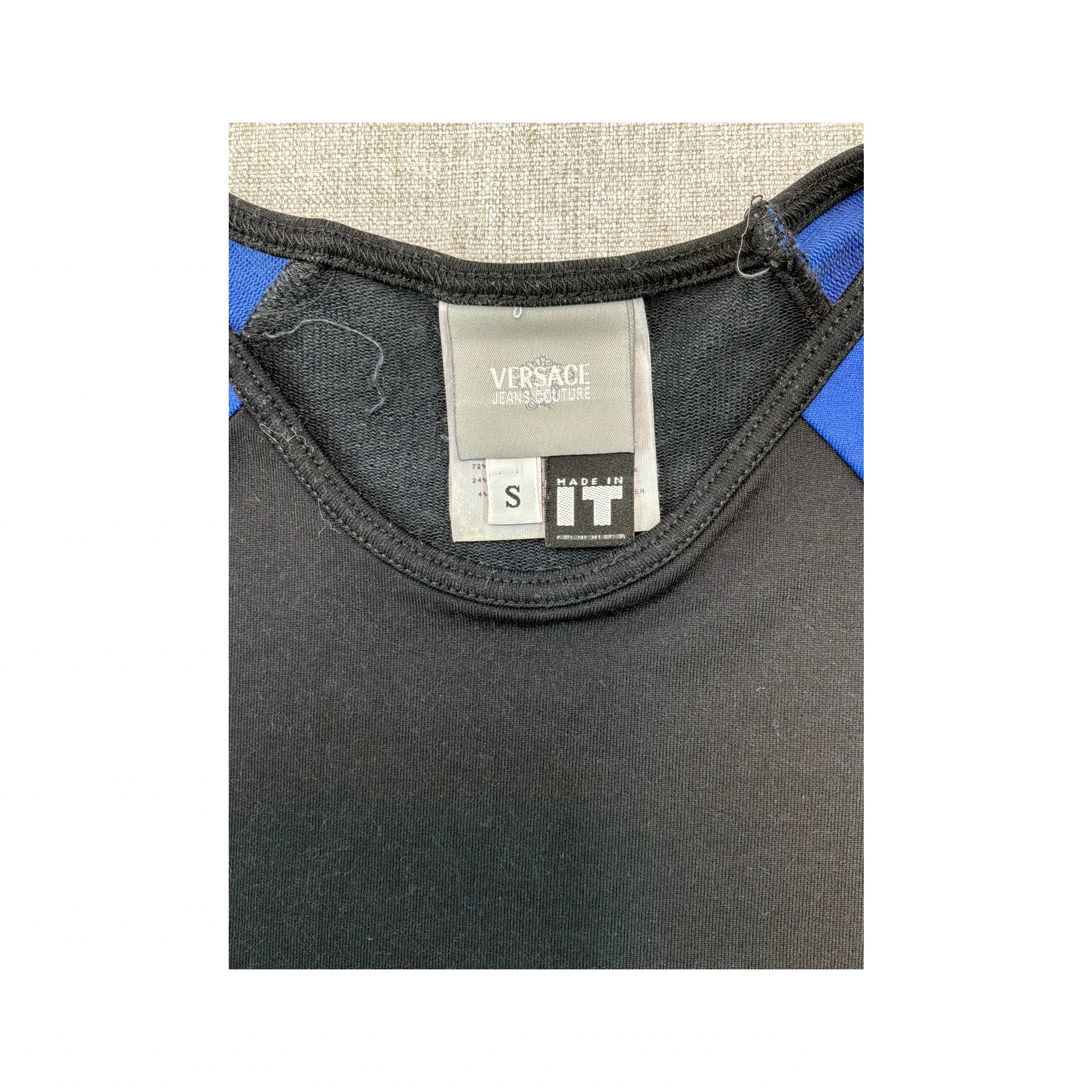 Versace Jeans Couture Colorblock Logo Tank Top