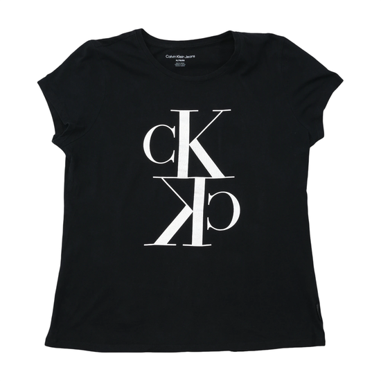 Calvin Klein Jeans Oversized CK Logo Cotton T-Shirt