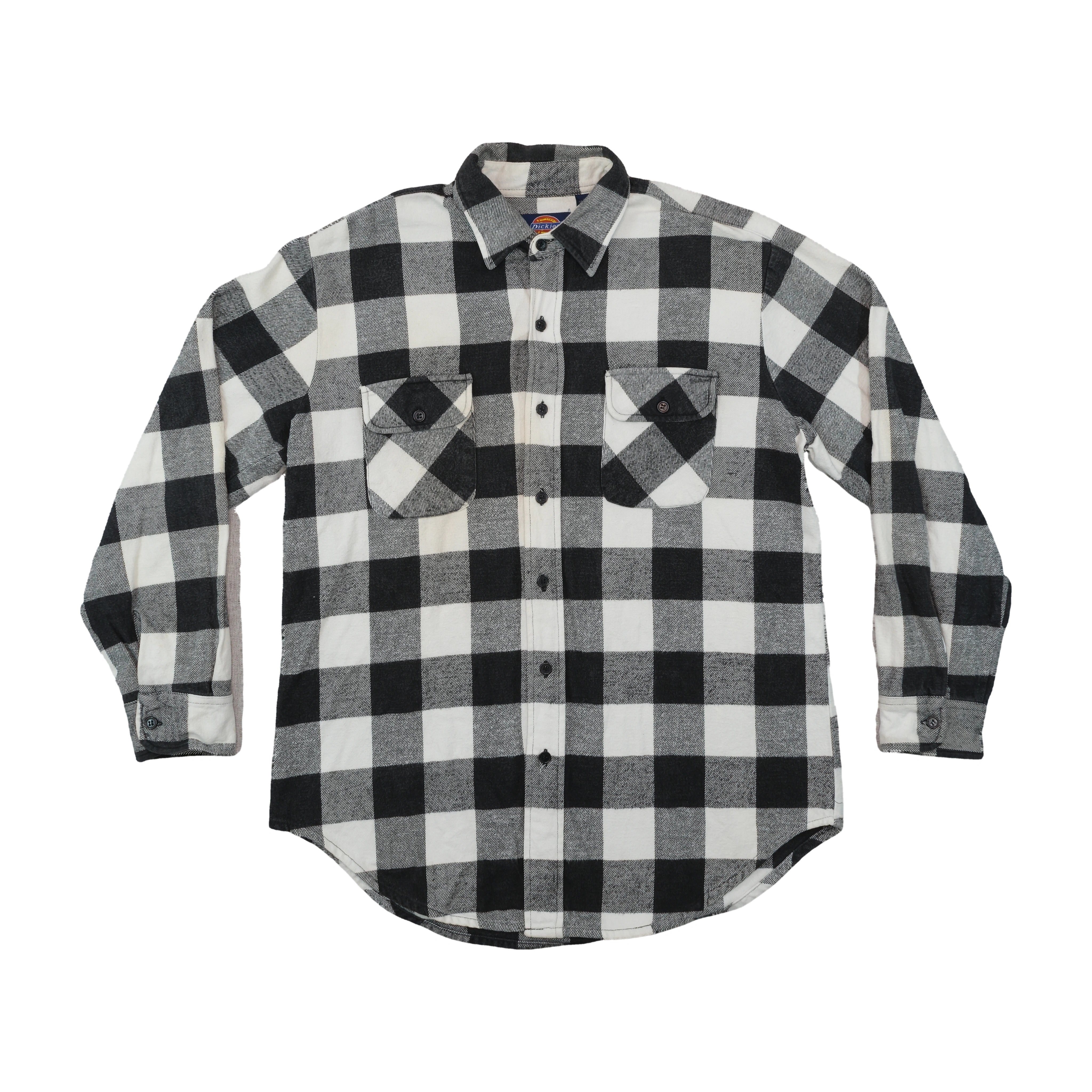 Dickies Buffalo Plaid Cotton Button Up Shirt