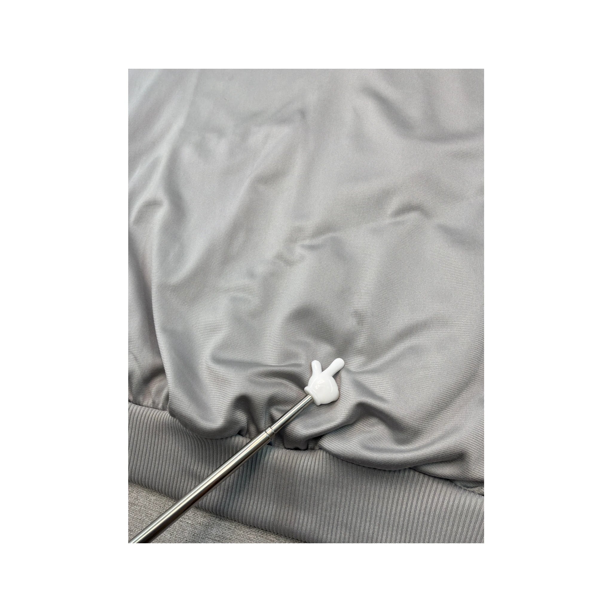 adidas Gray Navy Full Zip Track Jacket