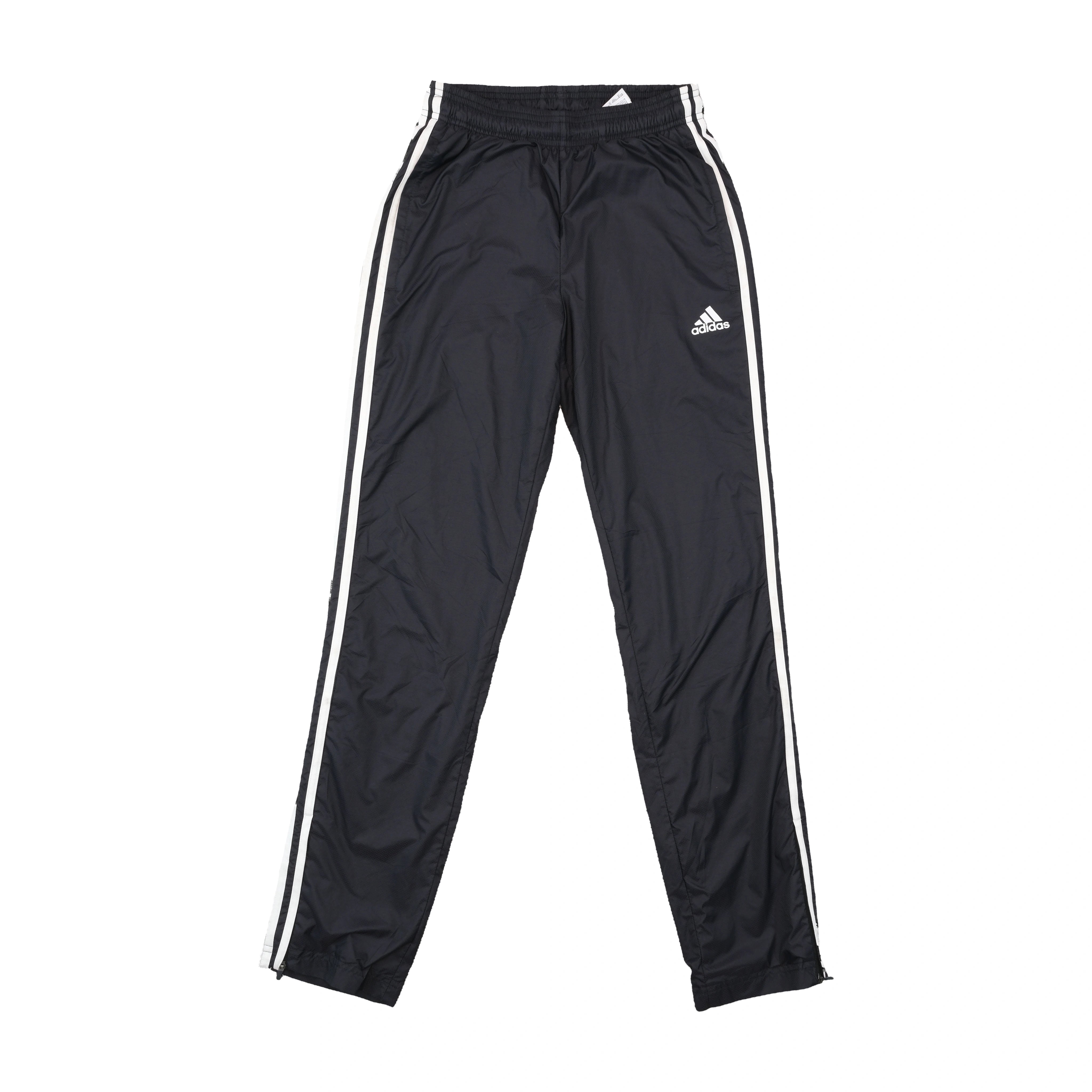 Adidas 3-Stripes Embroidered Logo Ankle Zip Woven Track Pants (SMARTSIZER ERRADO)