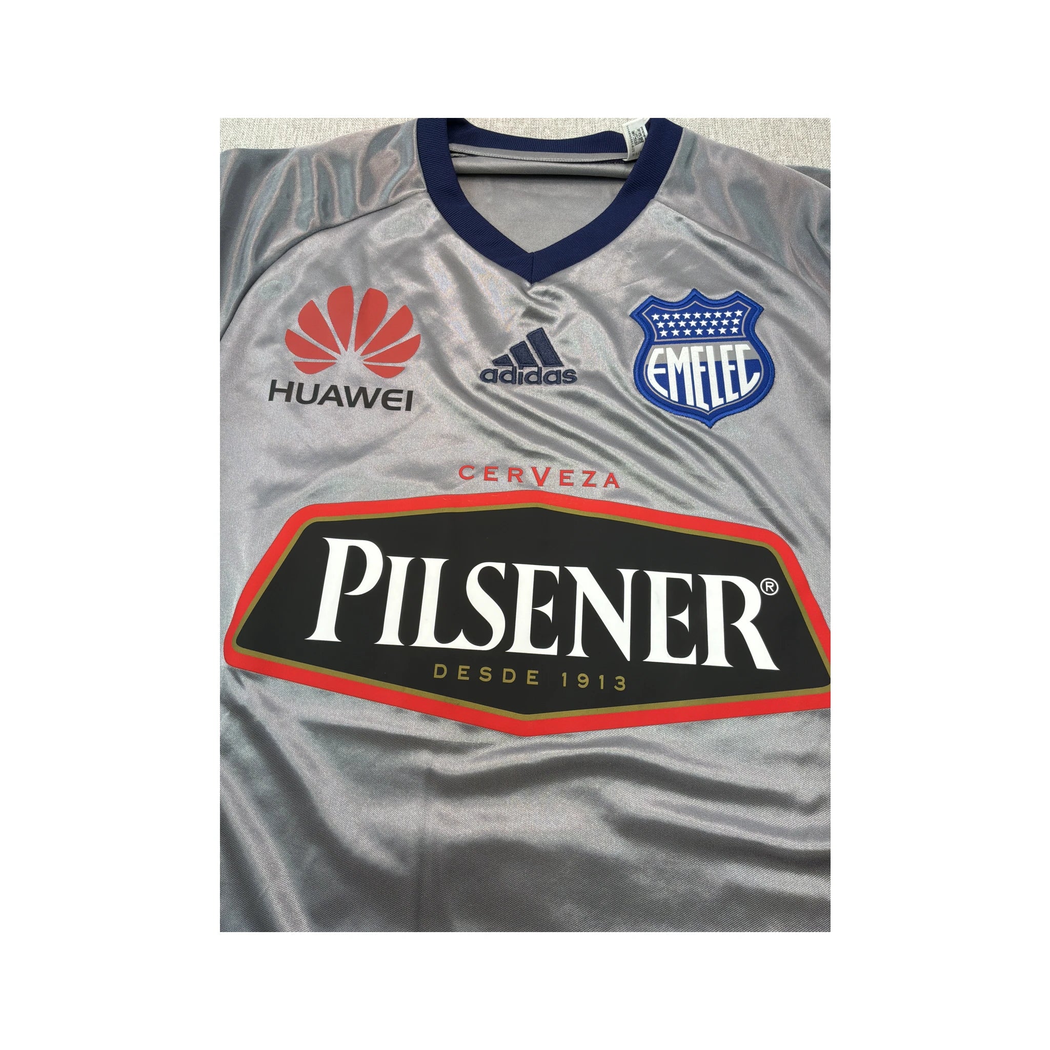adidas Emelec Long Sleeve Soccer Jersey