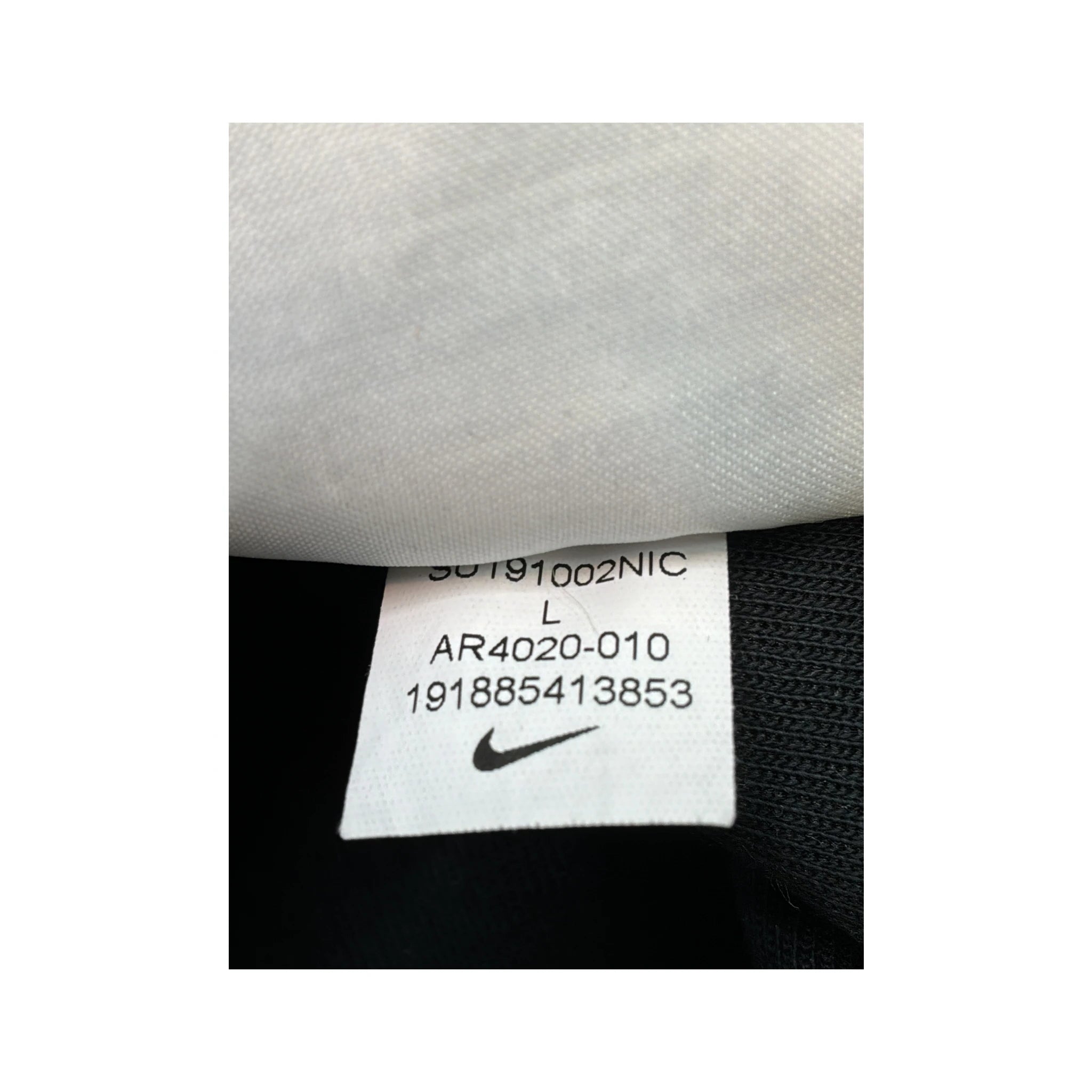 Nike Black Zip-Up Hooded Jacket