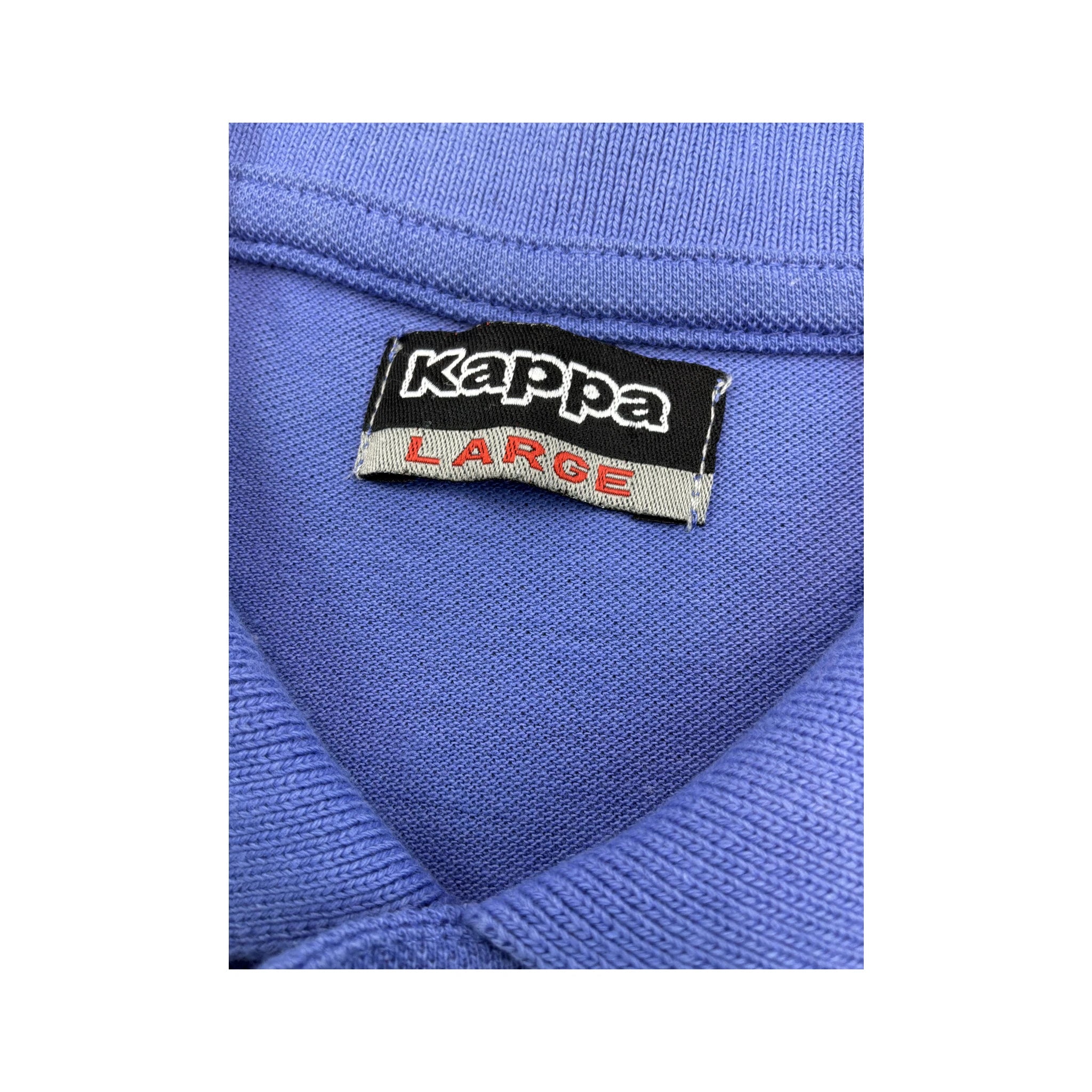 Kappa Cotton Blend Logo Patch Polo Shirt