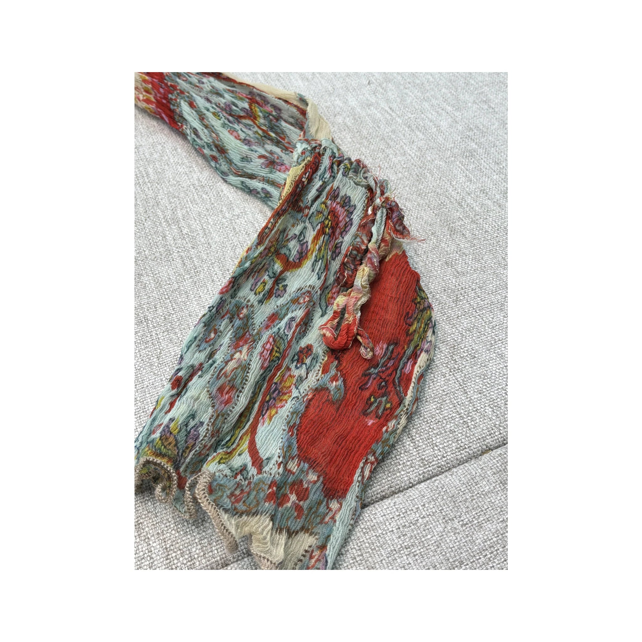 Szagun Paisley Sheer Viscose Blouse