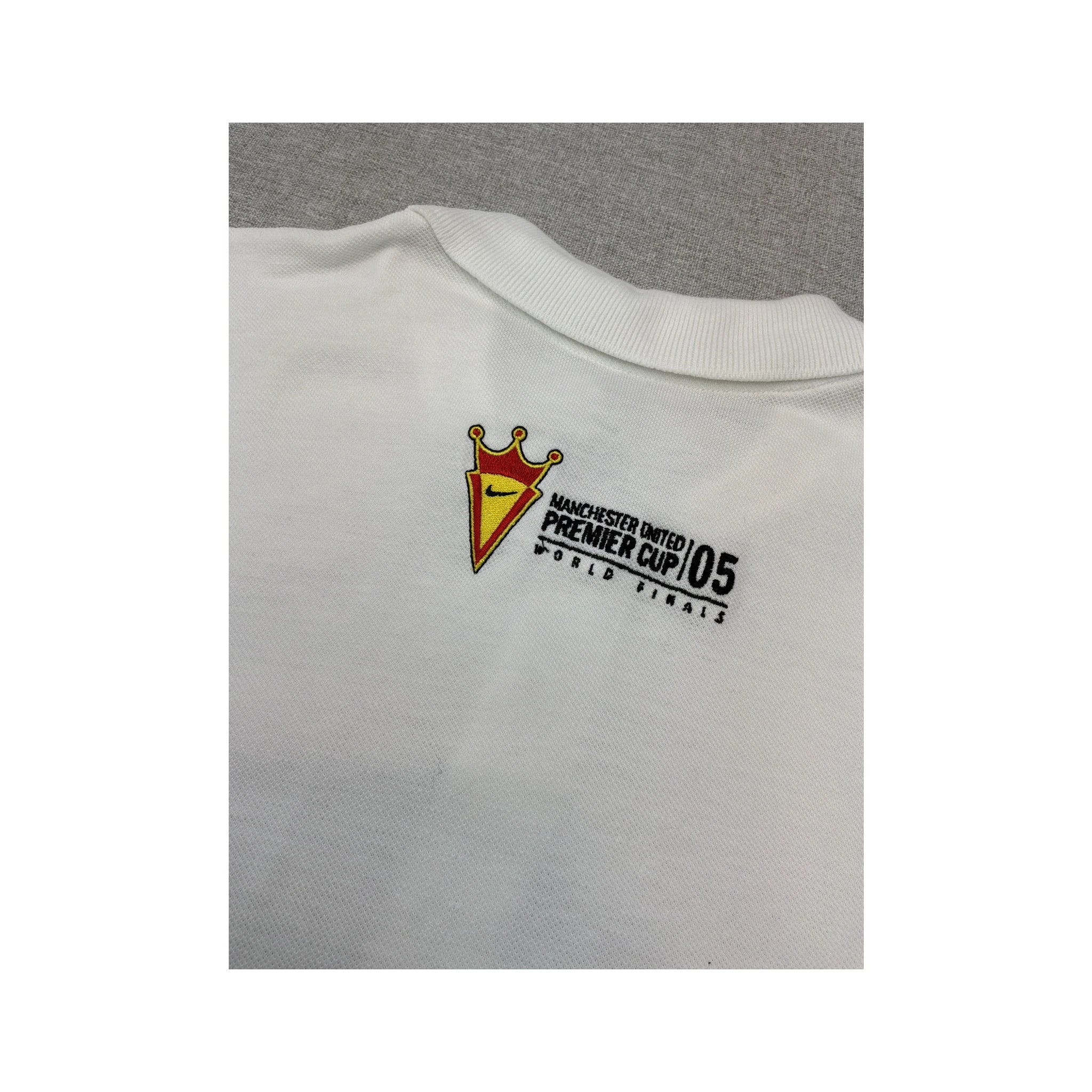 Nike Vintage Manchester United Premier Cup 05 World Finals Cotton Polo Shirt