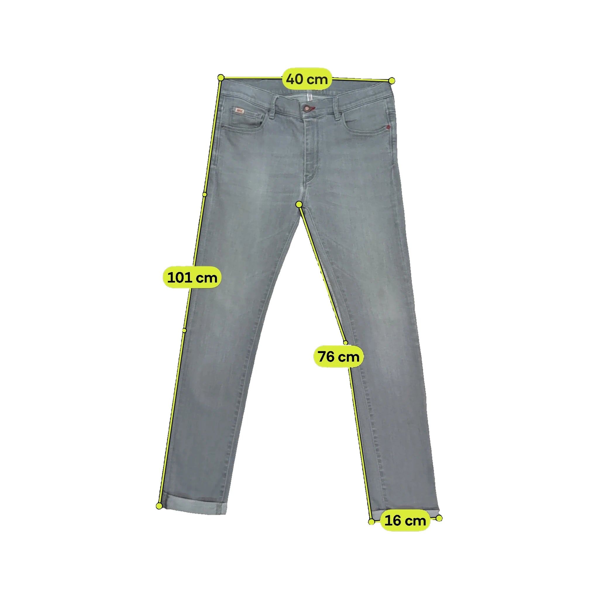 Rifle Light Wash Distressed Denim Jeans