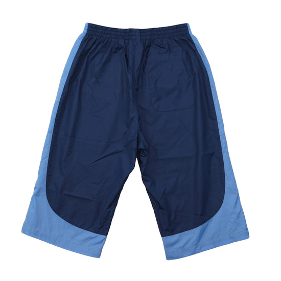 Nike Navy Colorblock Nylon Athletic Shorts