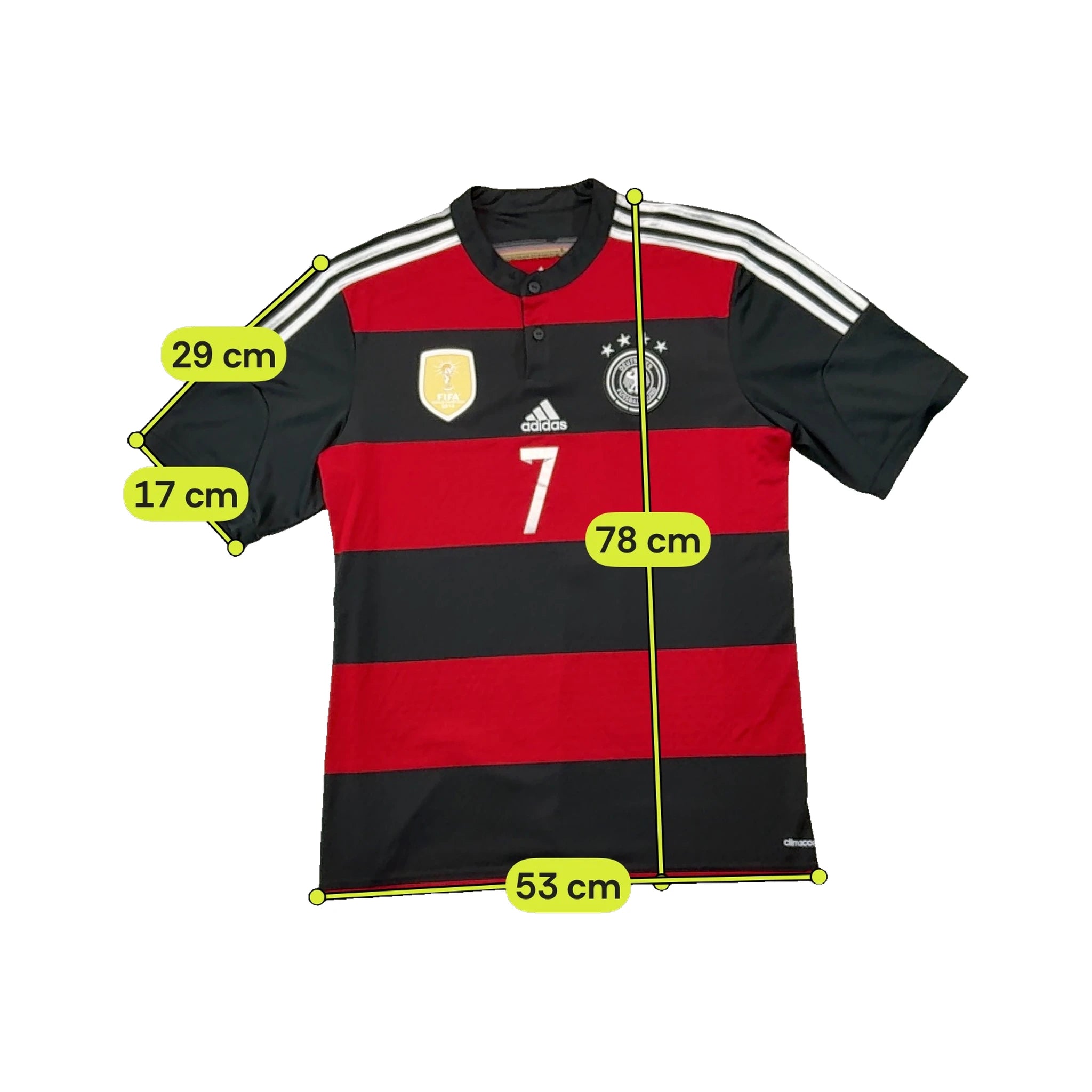 Camisola de Futebol adidas Alemanha Schweinsteiger #7 Mundial 2014