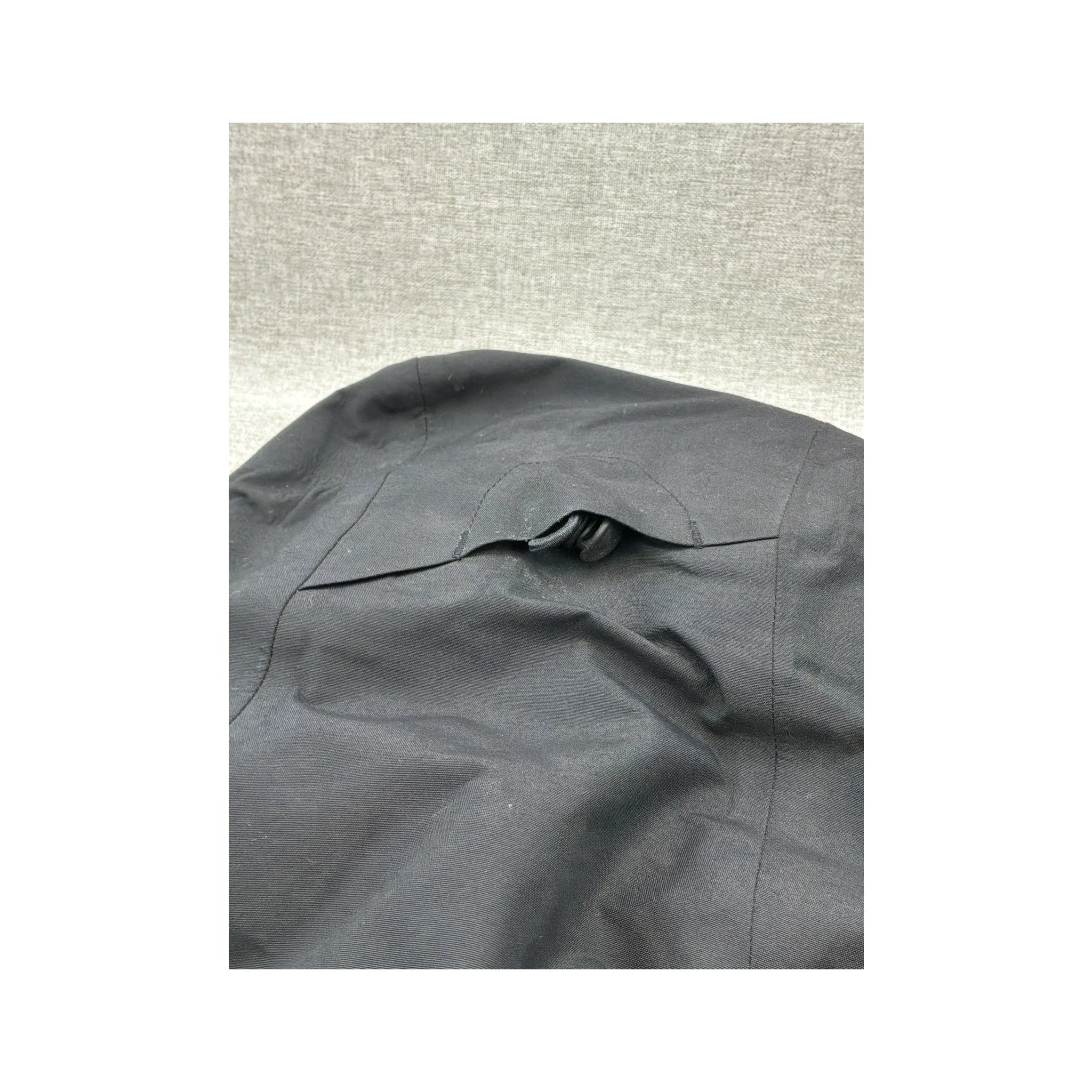 Nike Vintage Black Hooded Technical Nylon Jacket