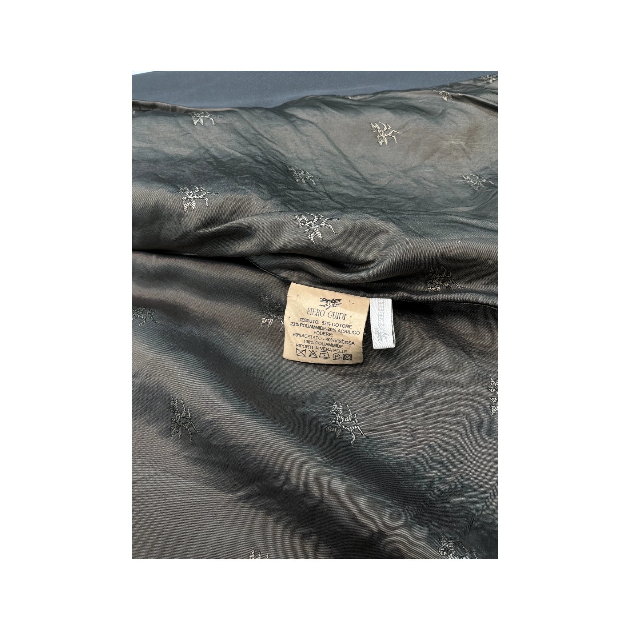 Piero Guidi Iconic Zip Front Field Jacket