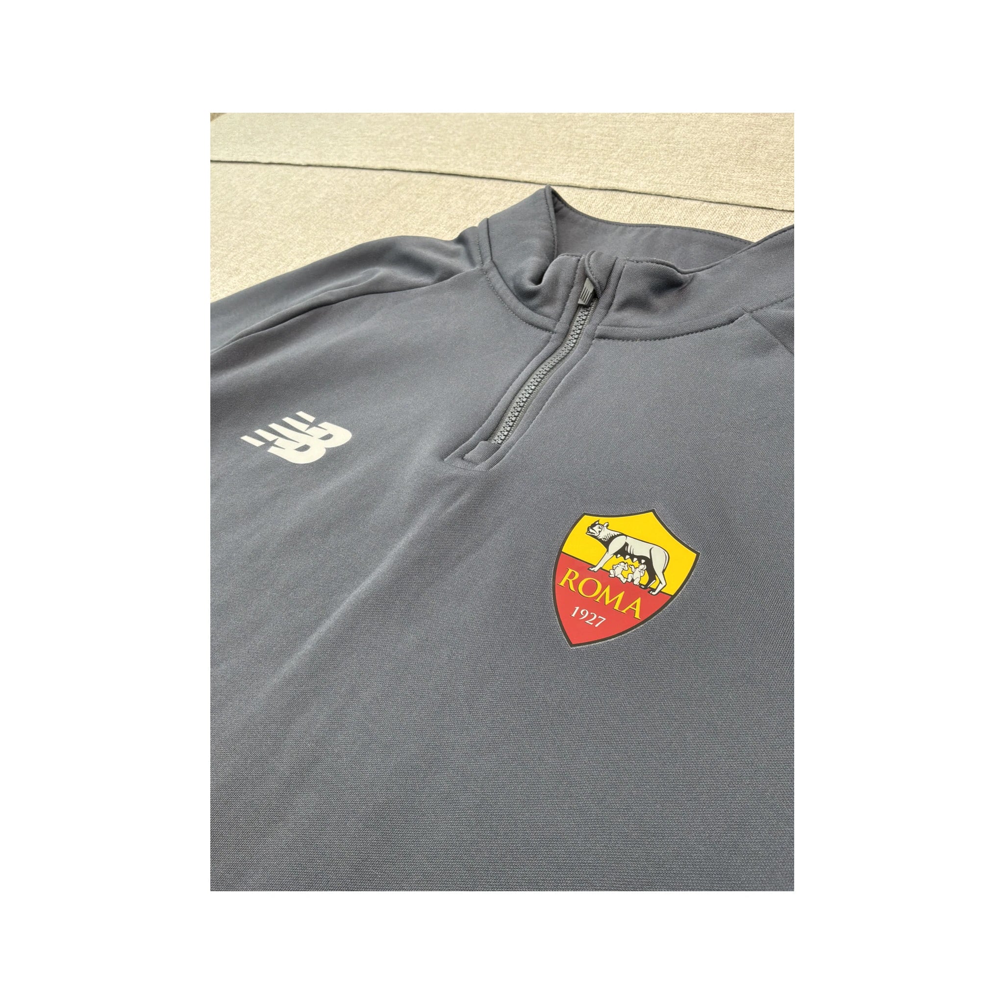 New Balance AS Roma NB Dry Quarter Zip Training Shirt