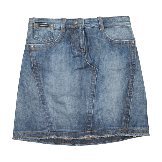 Calvin Klein Jeans Blue Denim Mini Skirt