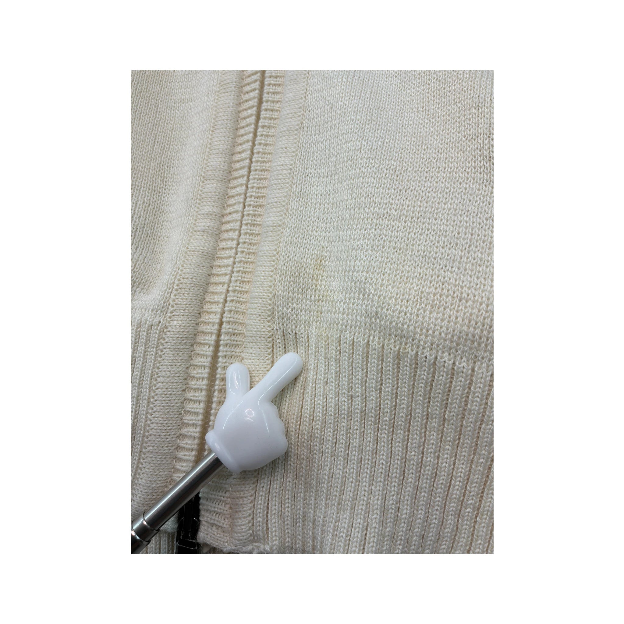 Navigare Vintage New Wool Full Zip Mock Neck Knit Sweater