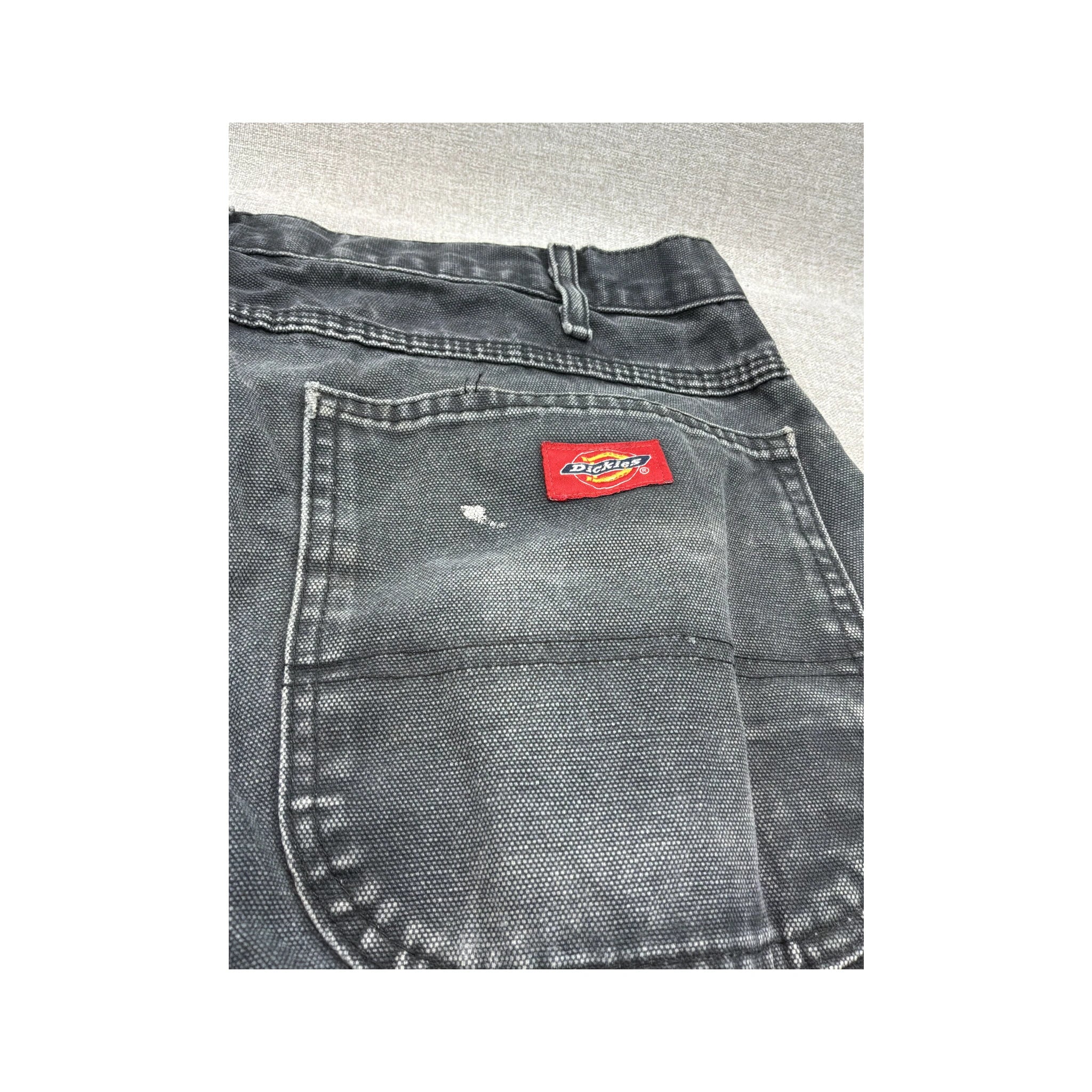 Dickies Vintage Black Distressed Carpenter Jeans