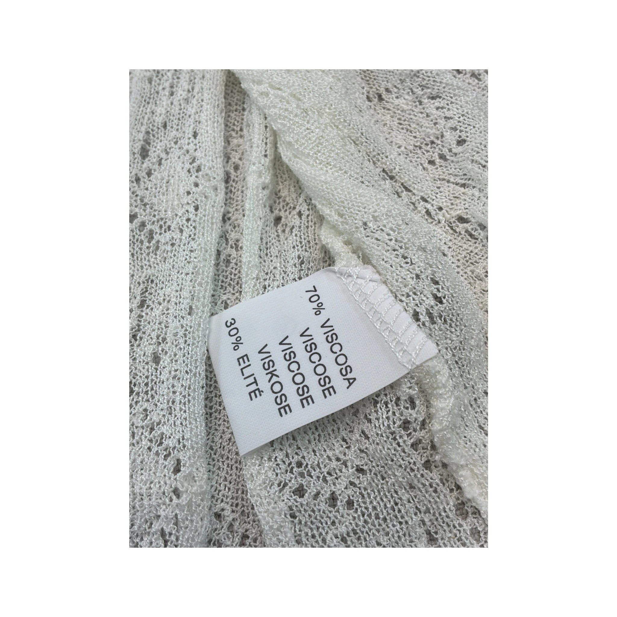 Revenge Open Knit Tie Front Cardigan