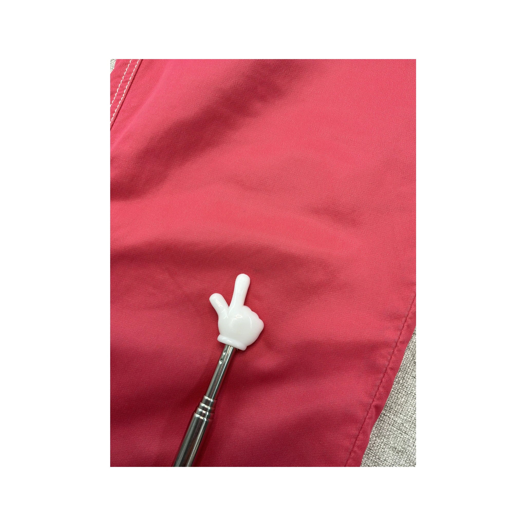 Calças Capri cropped GUESS Jeans em algodão rosa
