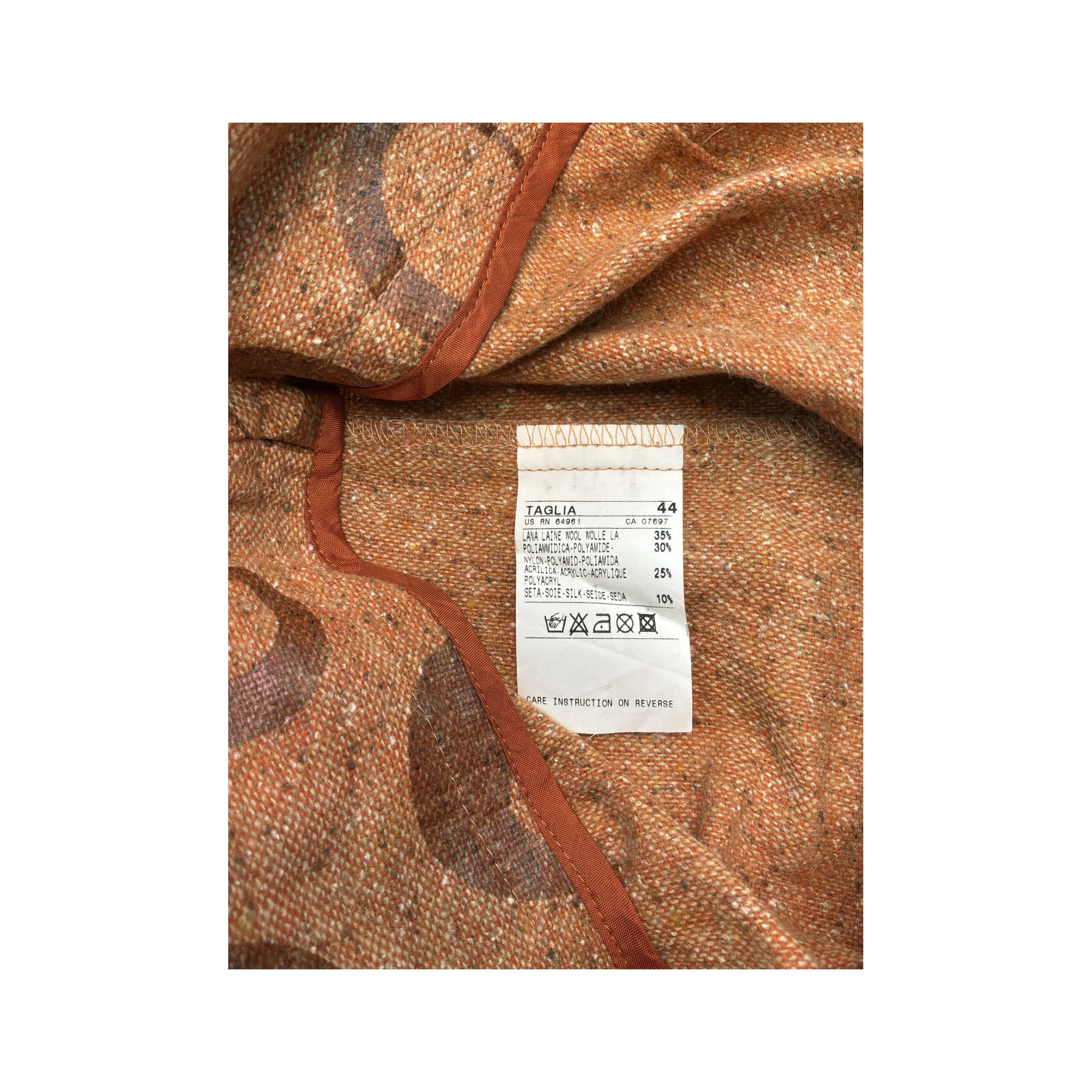 Mini saia Sisley com estampado de Círculos